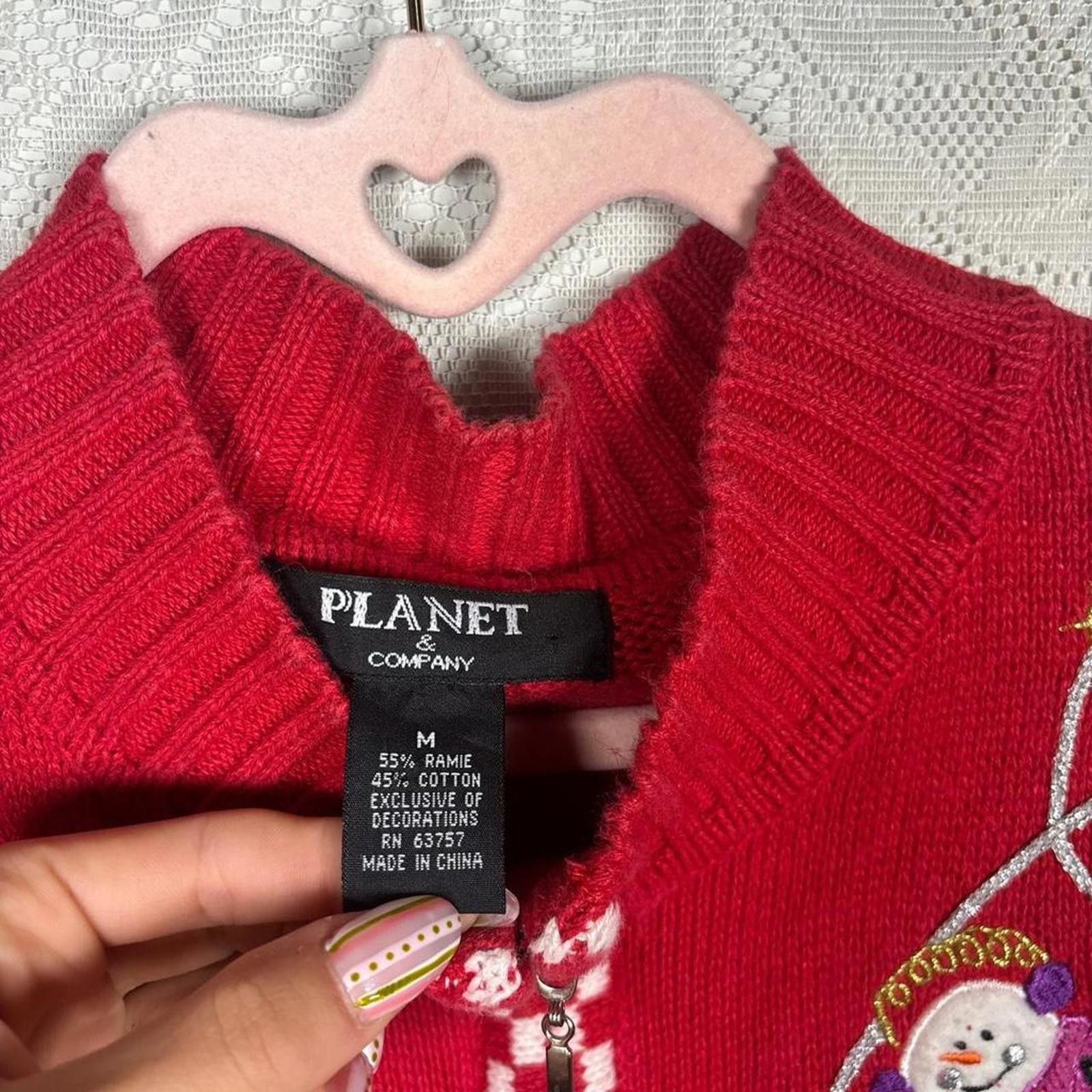 Other Women's Red Jumper Size M / US 6-8 / IT 42-44 - 4 Thumbnail