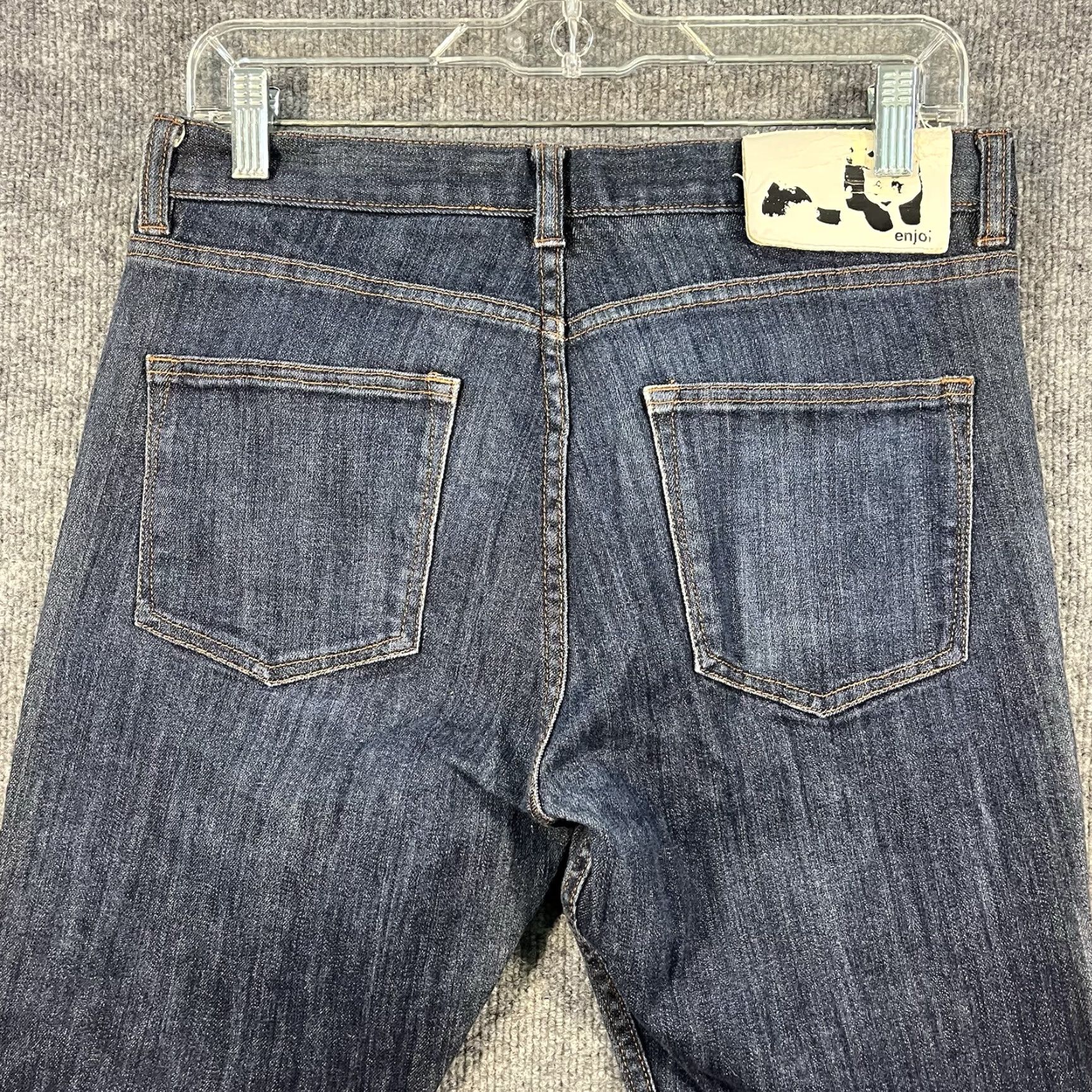 Enjoi VINTAGE Enjoi Jeans Denim Skinny 31x28 Men 5-Pocket Blue Cotton Inseam 28 Y2K Skate Panda Size US 31 - 2 Thumbnail