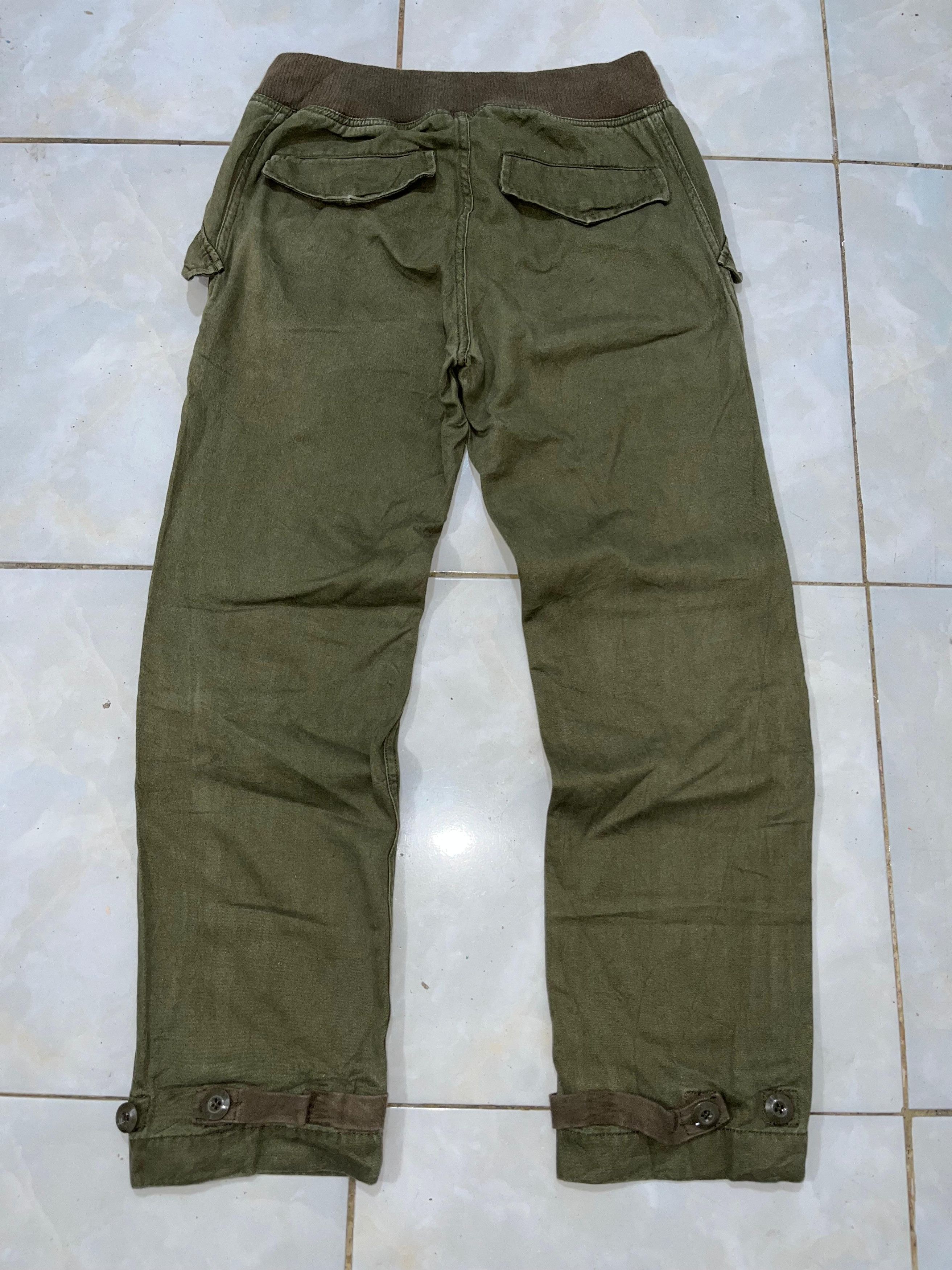 GOA Goa Military M65 style Zipper Pants Size US 29 - 3 Thumbnail