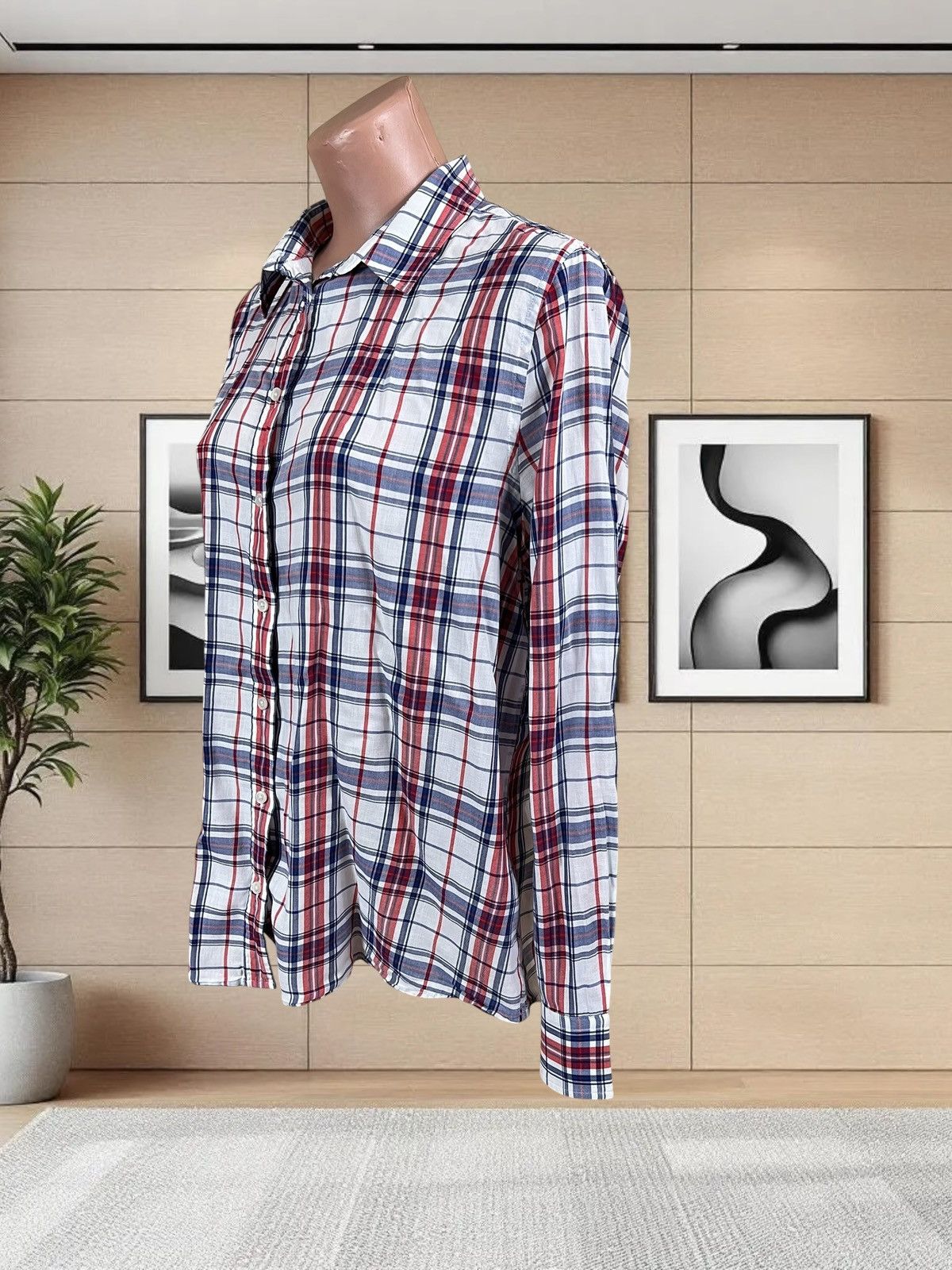 Gant GANT checked shirt size XXL long sleeve cotton Size XXL / US 16-18 / IT 52-54 - 4 Thumbnail