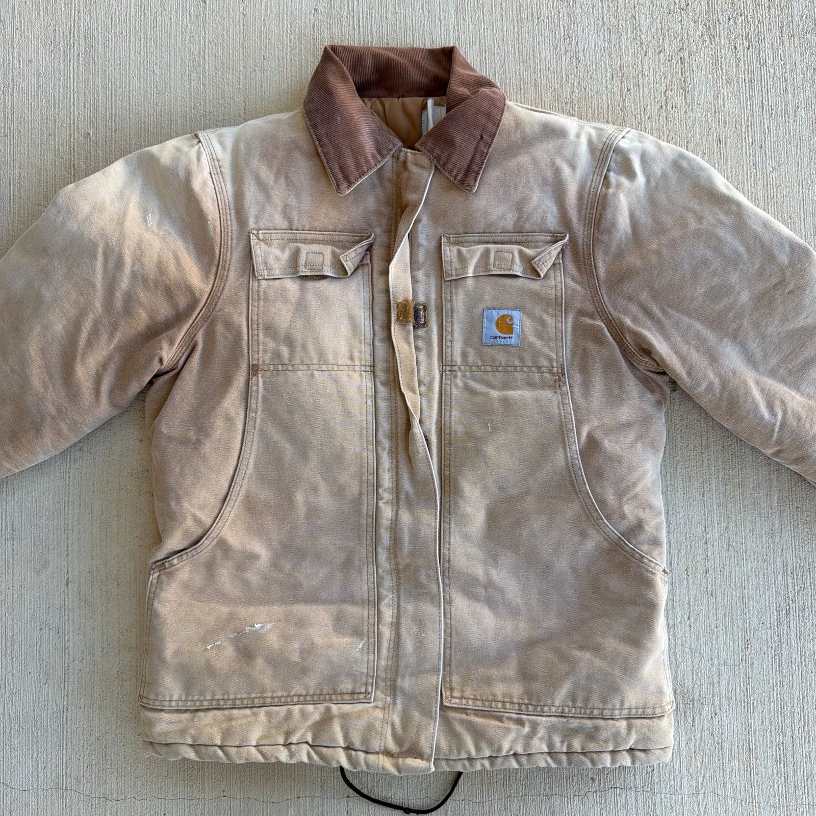 Carhartt × Vintage Carhartt faded brown arctic work wear jacket Size US S / EU 44-46 / 1 - 2 Thumbnail