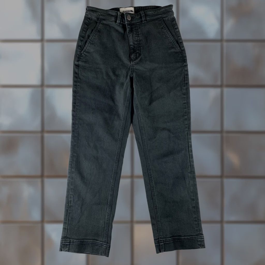 Everlane EVERLANE JEANS WOMENS BLACK CROPPED SLIM REGULAR 28X25 Size 28" / US 6 / IT 42 - 1 Thumbnail