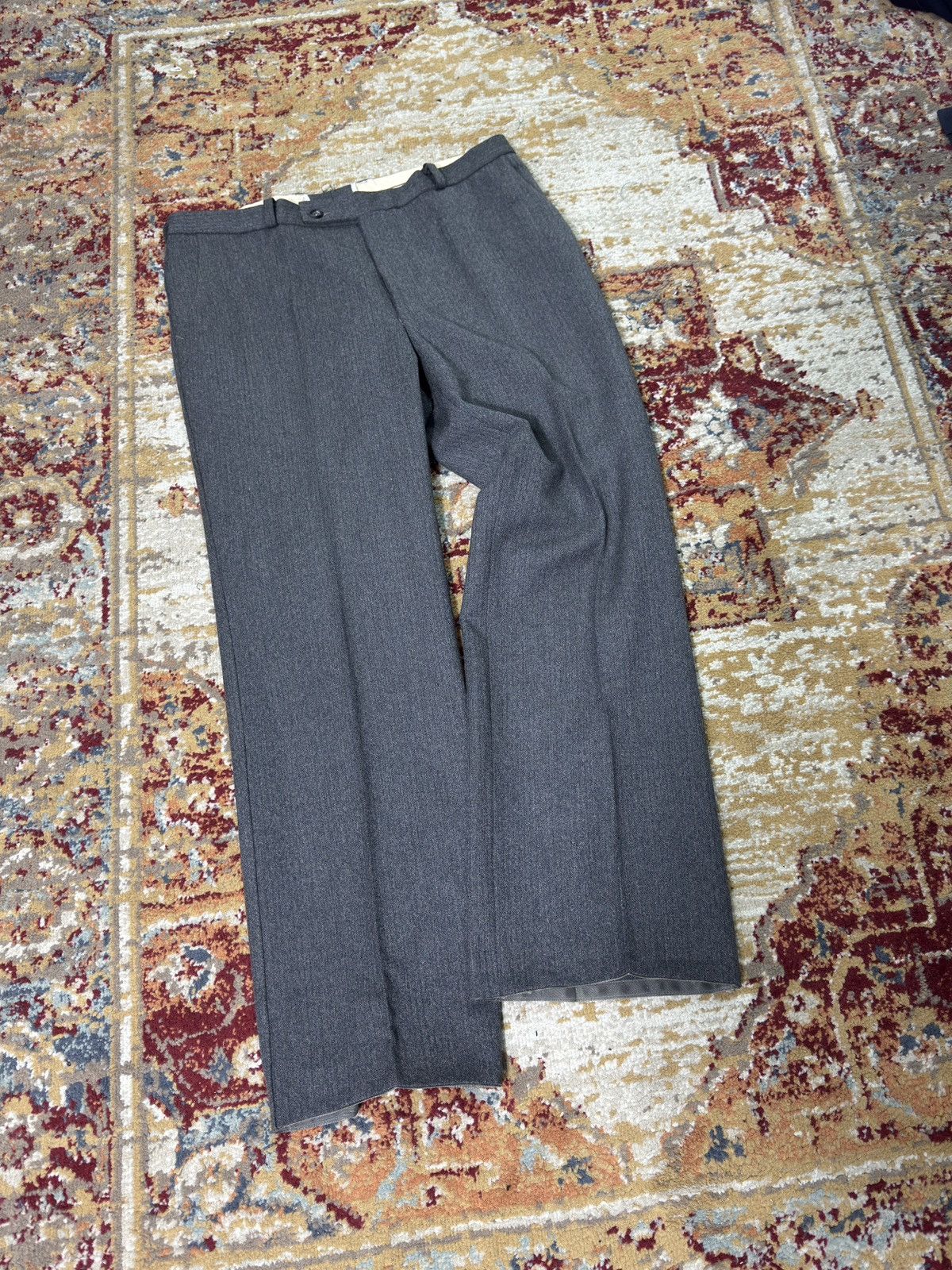 Vintage 1980s Wool Suit Pants Baggy Trousers Blend Balenciaga Rick Size US 33 - 1 Thumbnail