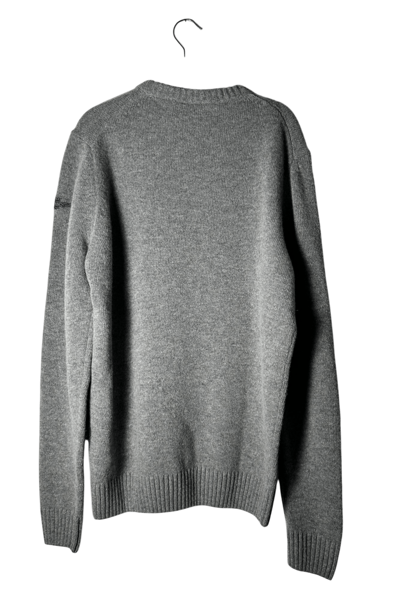 Aeronautica Militare Grey wool jumper Size US M / EU 48-50 / 2 - 4 Thumbnail