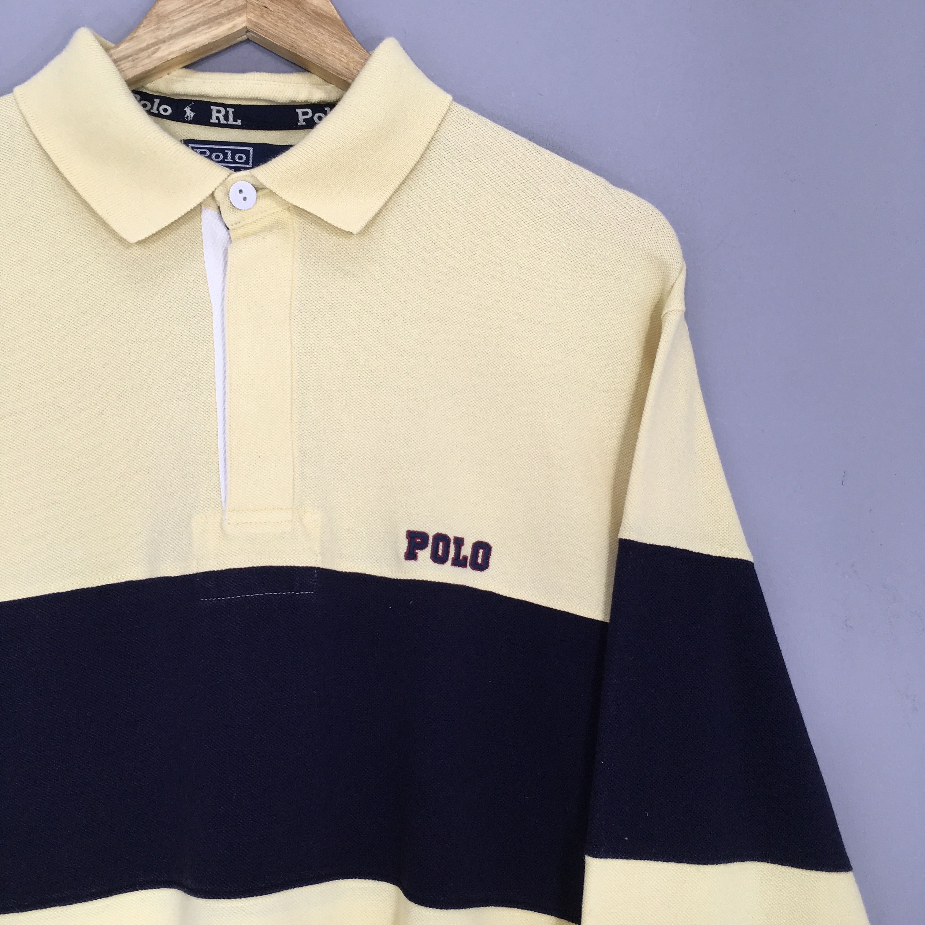 Polo Ralph Lauren × Vintage Vintage 1990s Polo Ralph Lauren Polo Shirt Large Size US L / EU 52-54 / 3 - 2 Thumbnail