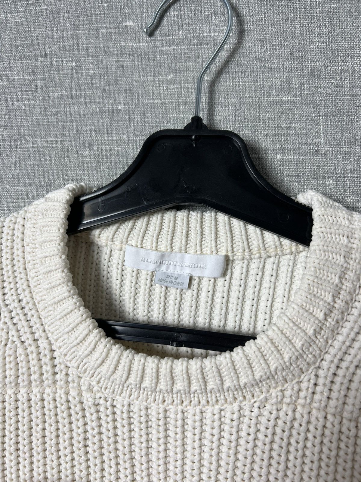 Alexander Wang ALEXANDER WANG Asymmetrical Zip Peel Away Knitted Sweater Size M / US 6-8 / IT 42-44 - 22 Thumbnail