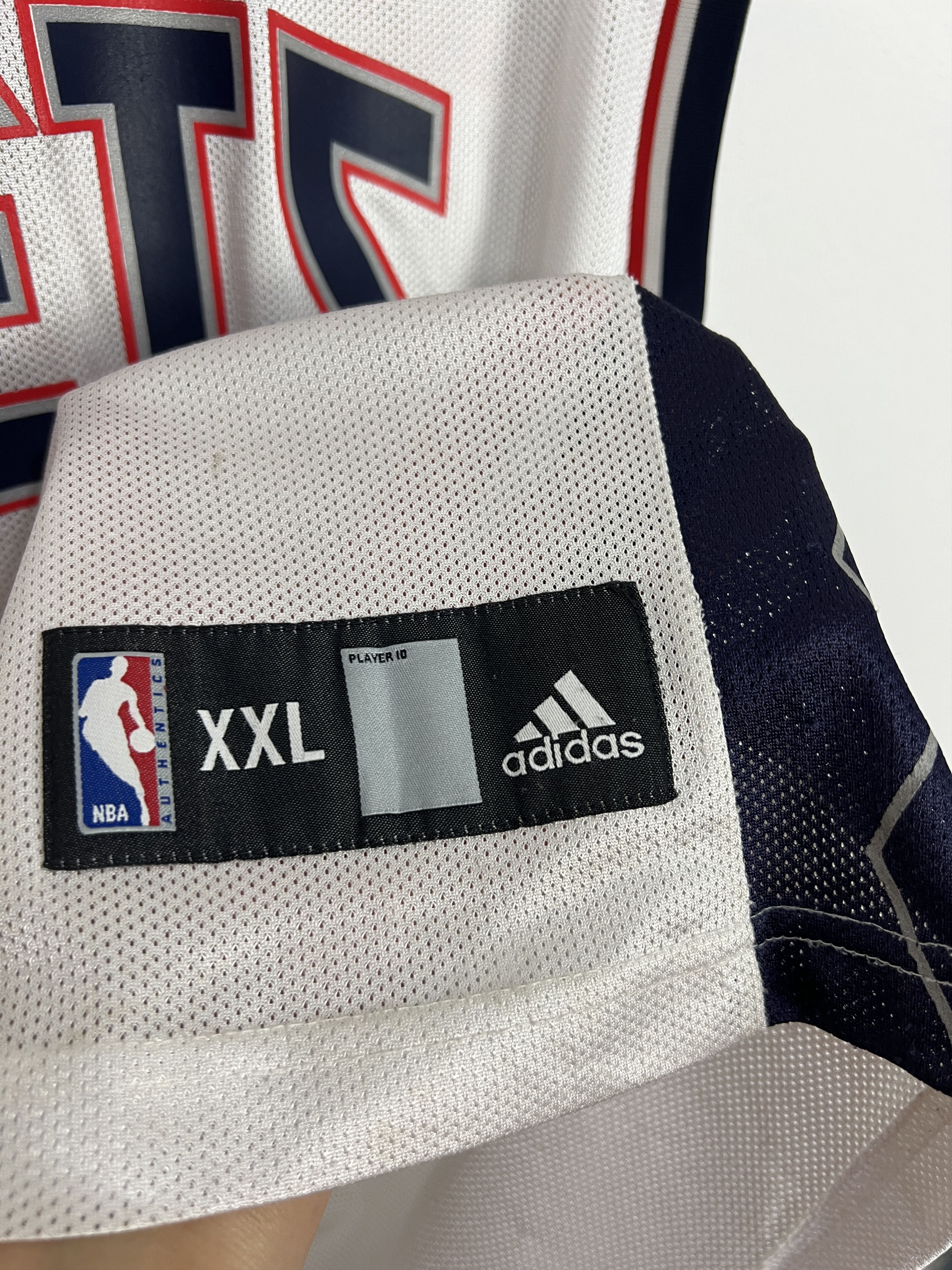 Adidas Vintage NBA New Jersey Nets #10 Armstrong Jersey Trikot Size US XXL / EU 58 / 5 - 4 Thumbnail