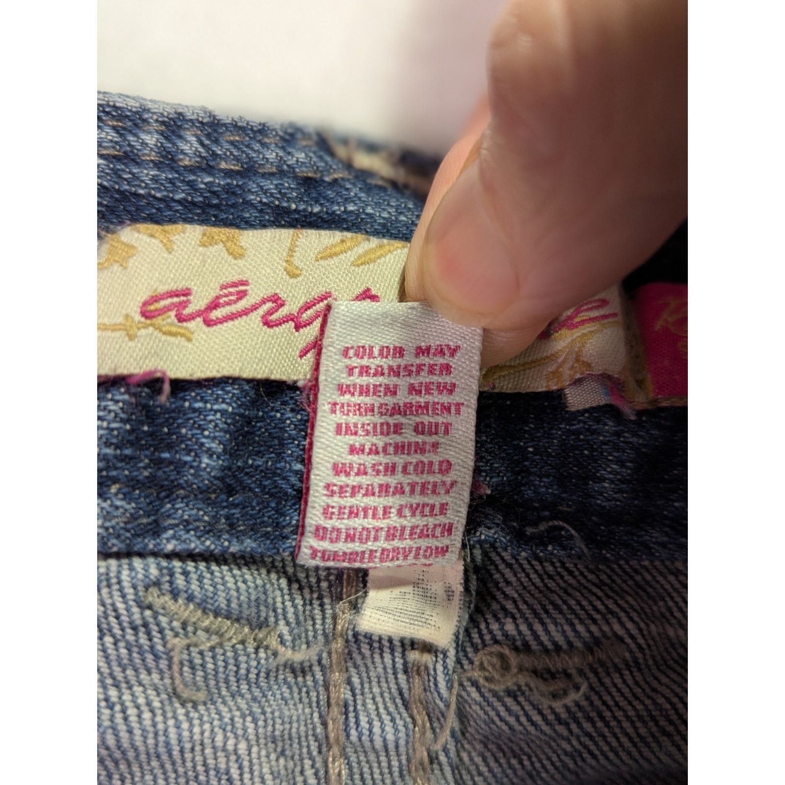Aeropostale Aeropostale Y2K Hailey Skinny Flare Rhinestone Jeans Size 11 Size 34" / US 12 / IT 48 - 4 Thumbnail