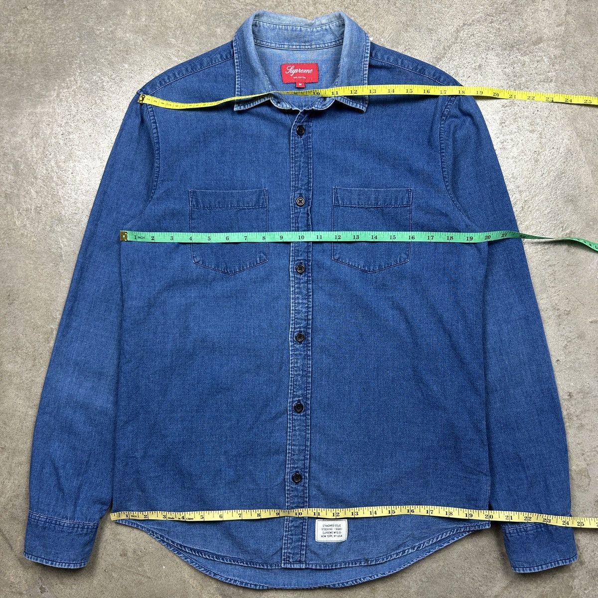 Supreme supreme western denim shirt Size US M / EU 48-50 / 2 - 13 Thumbnail