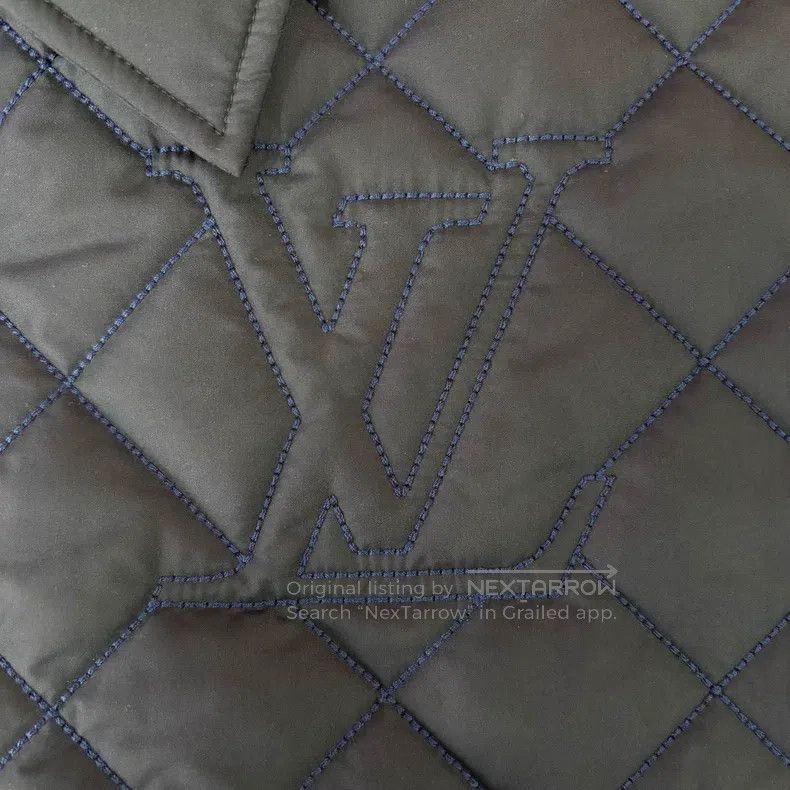 Louis Vuitton Louis Vuitton Embossed lapel cotton-padded jacket Size US L / EU 52-54 / 3 - 7 Thumbnail