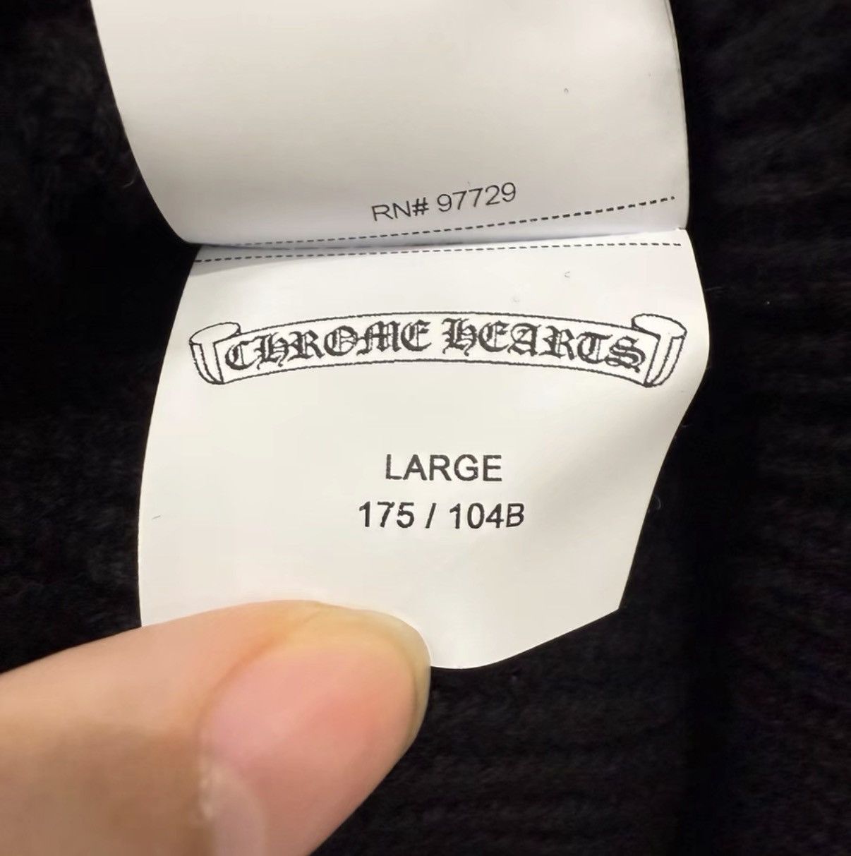 Chrome Hearts Cashmere triple cross patch cardigan Size US L / EU 52-54 / 3 - 5 Thumbnail