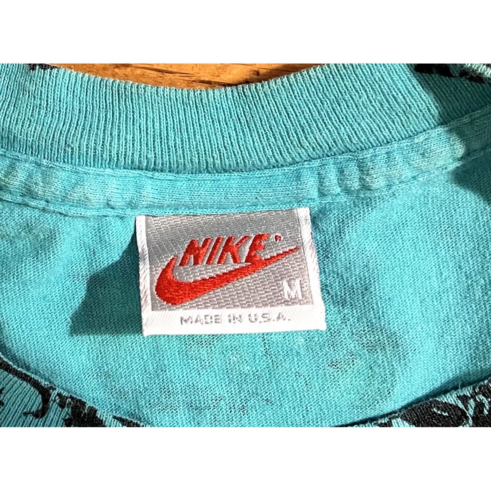 Nike VINTAGE Nike Echelon Bicycle All Over Print Shirt Men’s M Blue Black 90s Nike Shirt Mens M Blue Black 90s Size US M / EU 48-50 / 2 - 6 Thumbnail