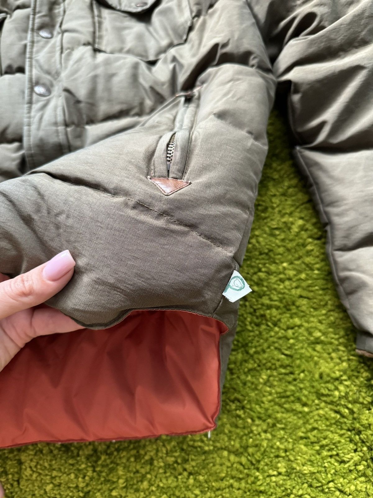 Designer × Penfield Penfield leather shoulders puffer down jacket Size US M / EU 48-50 / 2 - 11 Thumbnail