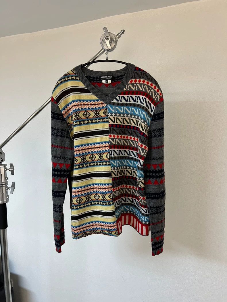 Comme des Garcons Comme Des Garcons Ethnic Knitted Sweater Size M / US 6-8 / IT 42-44 - 2 Thumbnail