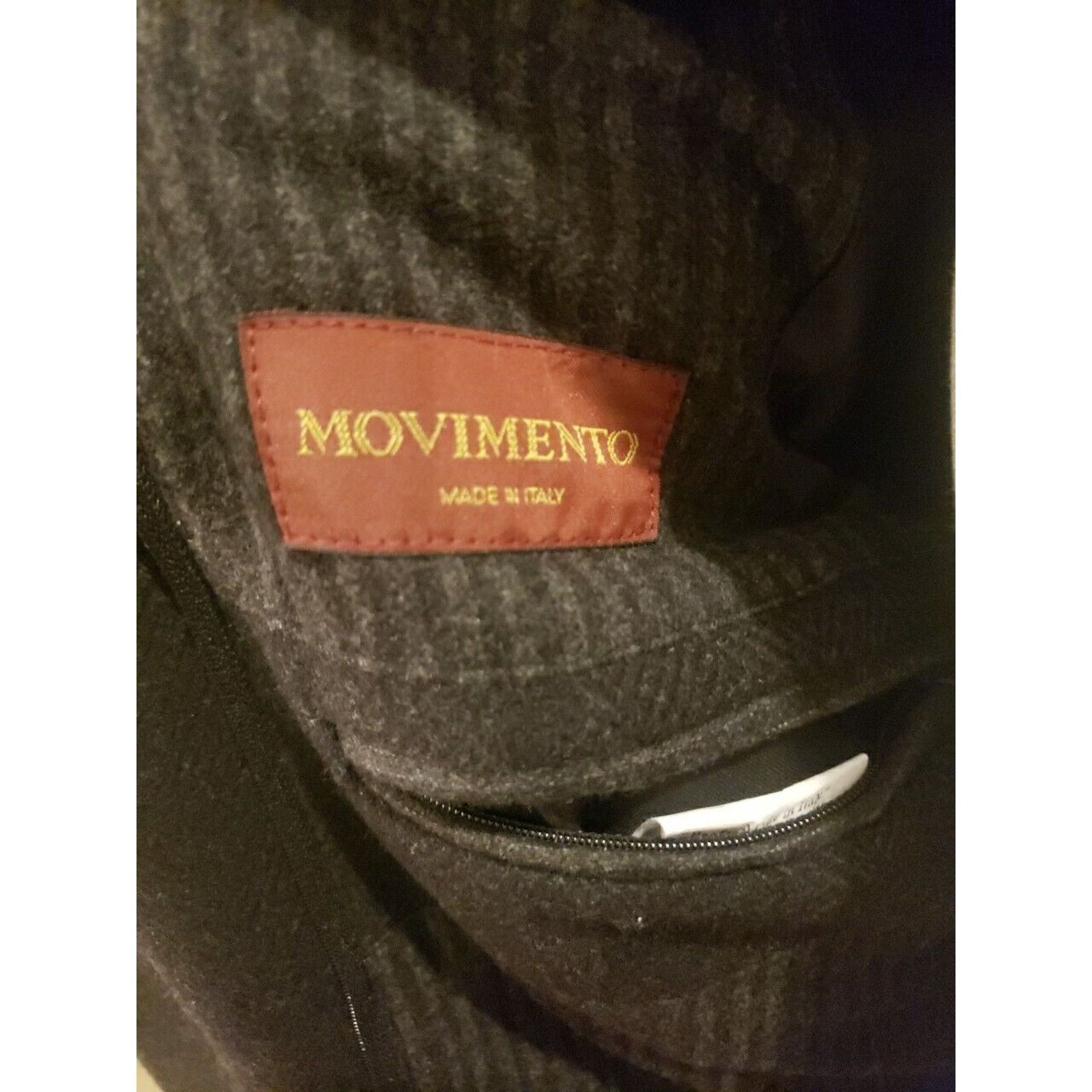 Other Movimiento Italian Over Coat Size 42 R Wool Size US L / EU 52-54 / 3 - 7 Thumbnail