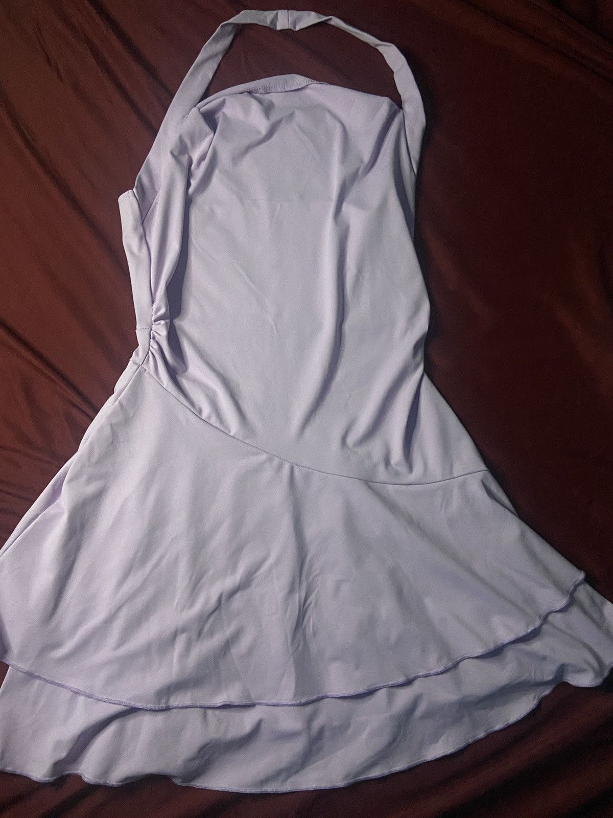 Vintage Purple halter dress Size M / US 6-8 / IT 42-44 - 2 Thumbnail