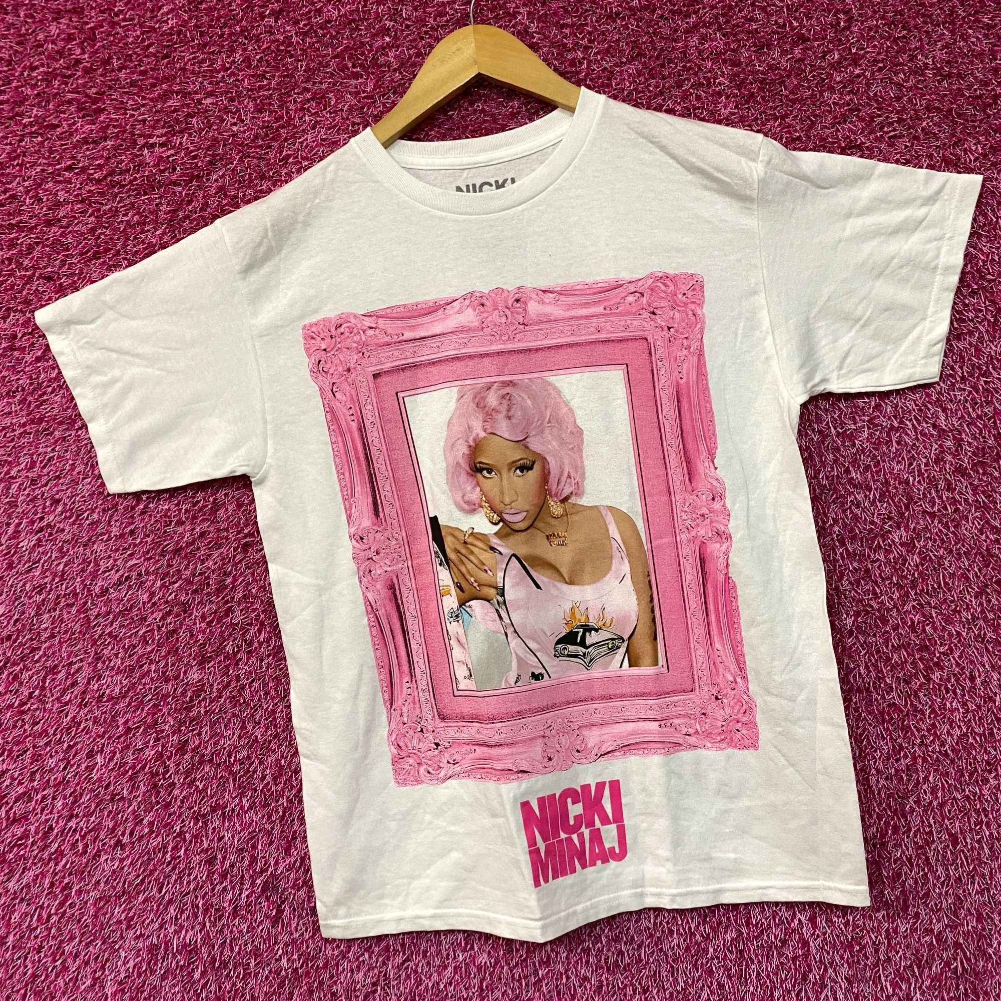 Rap Tees Nicki Minaj Pink Portrait Pink Friday: Roman Reloaded Album Size US S / EU 44-46 / 1 - 3 Thumbnail