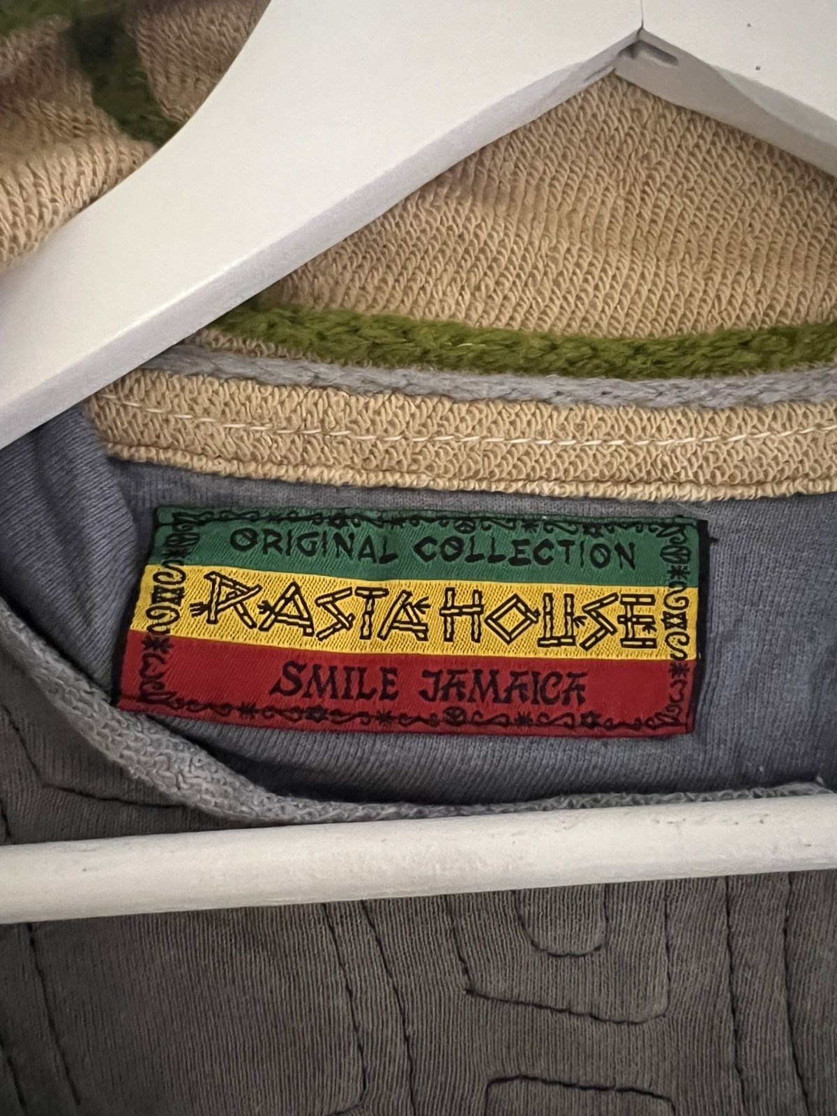 Japanese Brand RASTA HOUSE KNITWEAR JACKET Size US L / EU 52-54 / 3 - 4 Thumbnail