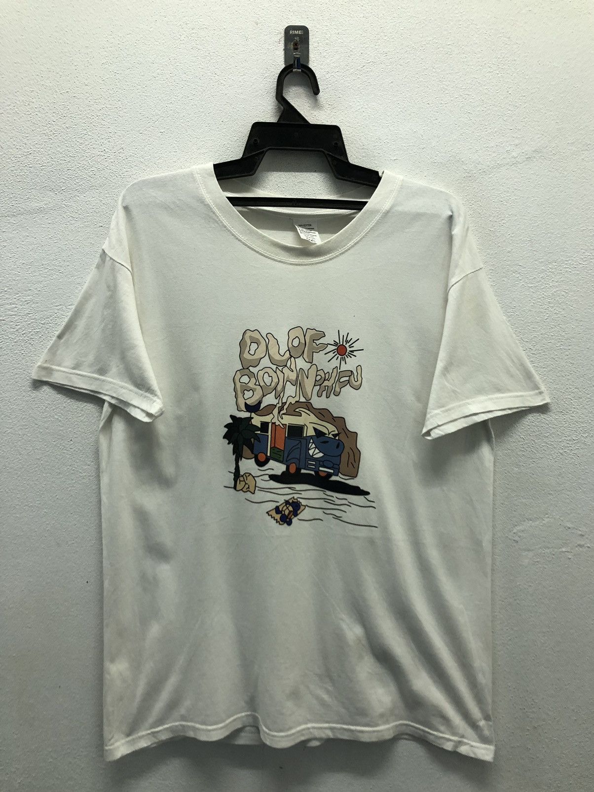 Vintage Vintage Dlof Bownohfu T-Shirt Size US XL / EU 56 / 4 - 1 Thumbnail