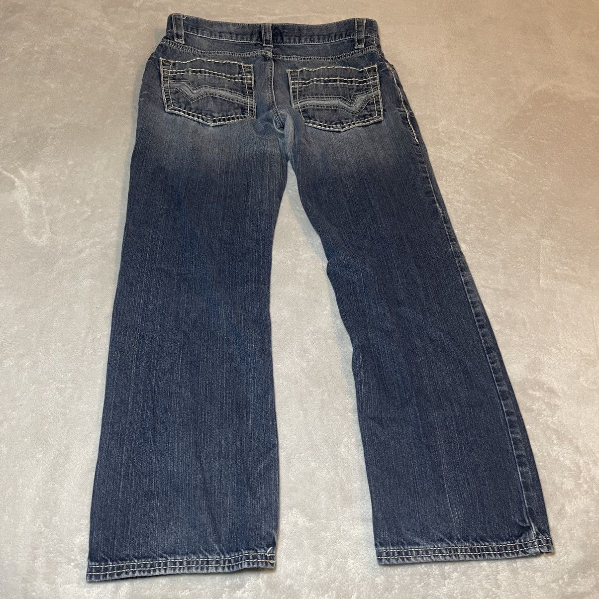 Other Vintage INC Berlin Slim Straight Men Jeans Blue 34x30 Y2K Size US 34 / EU 50 - 2 Thumbnail
