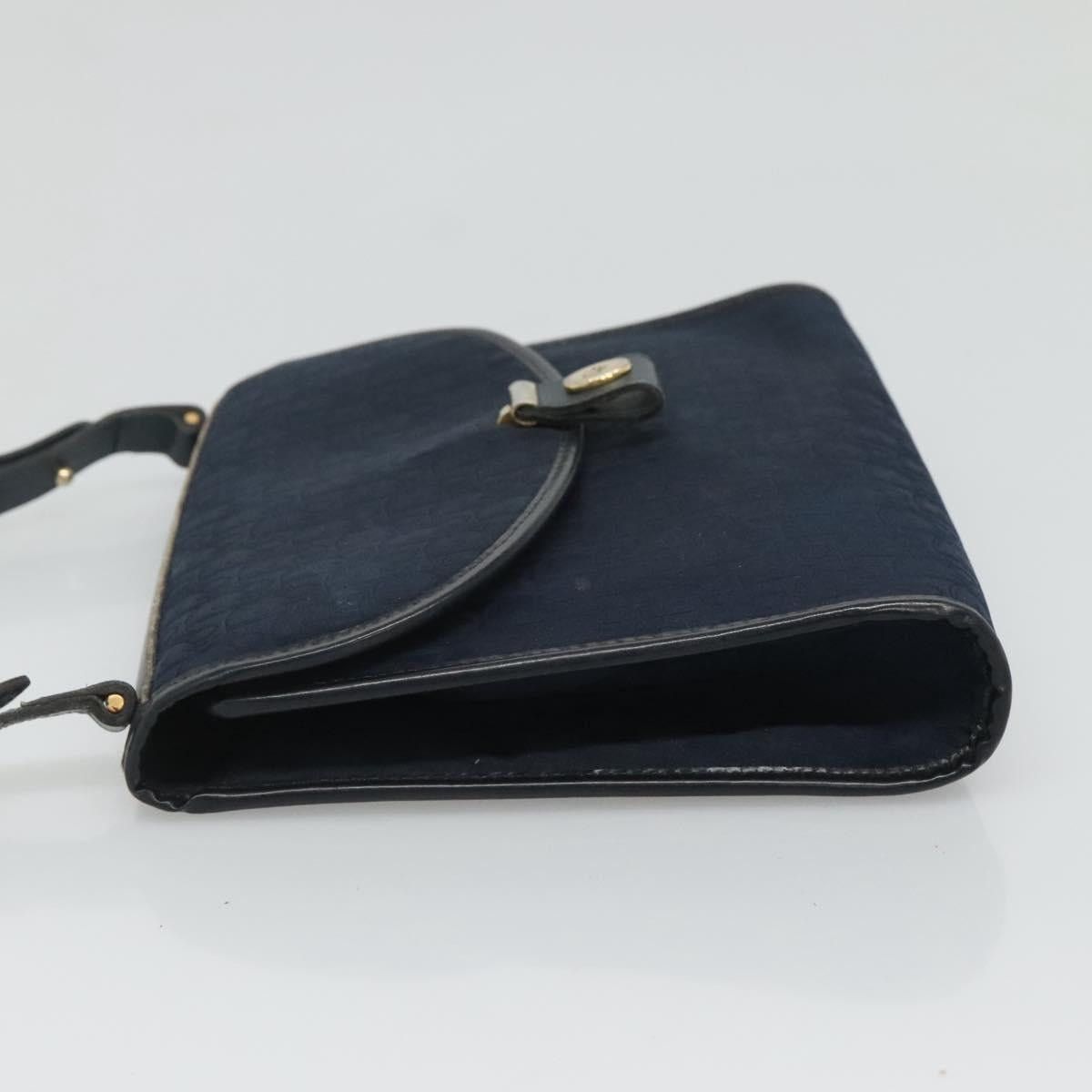 Dior DIOR Trotter Canvas Shoulder Bag Navy Size ONE SIZE - 4 Thumbnail
