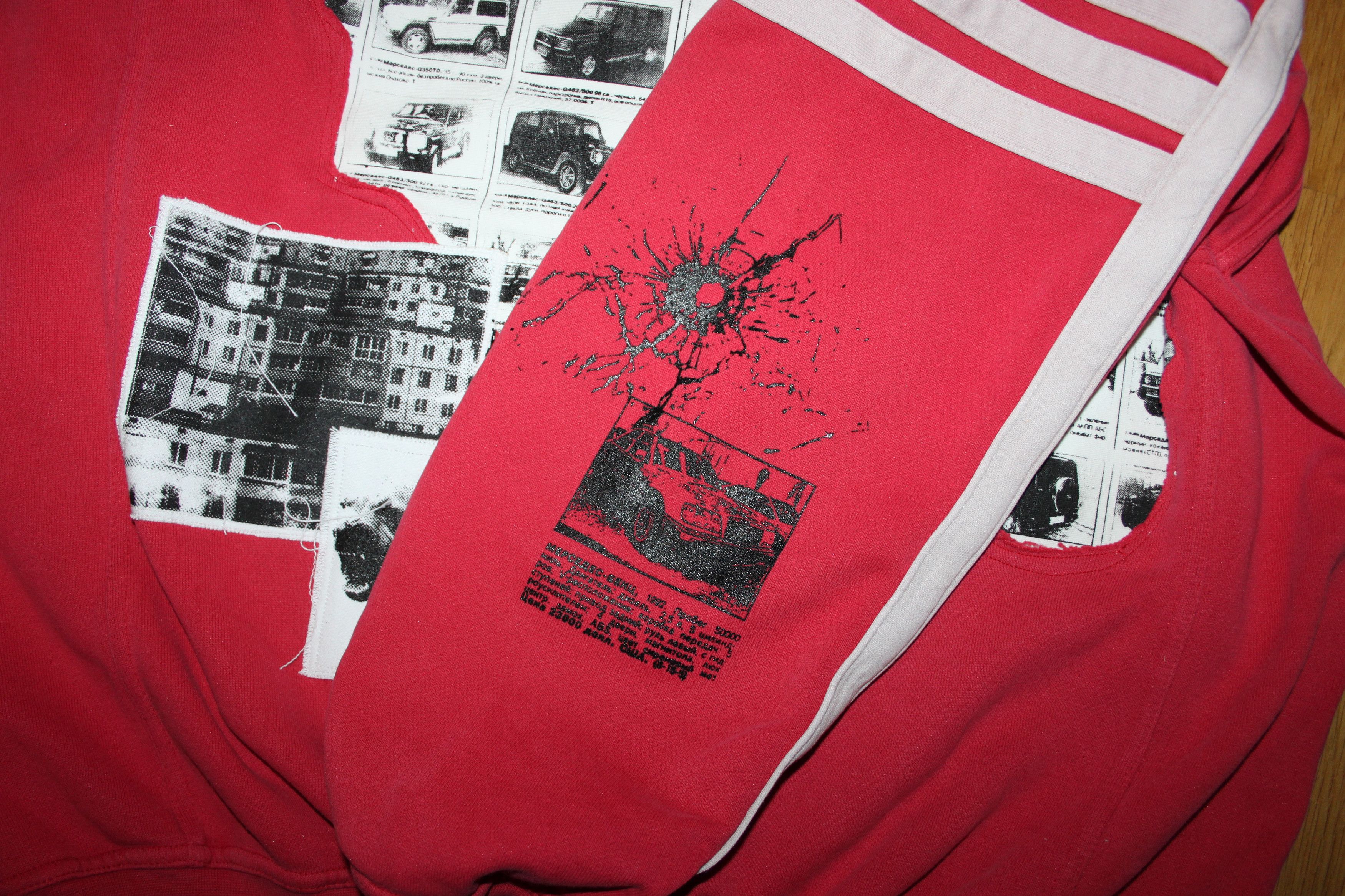 Adidas Vintage 1of1 Adidas sweatshirt custom size M Size US M / EU 48-50 / 2 - 5 Thumbnail