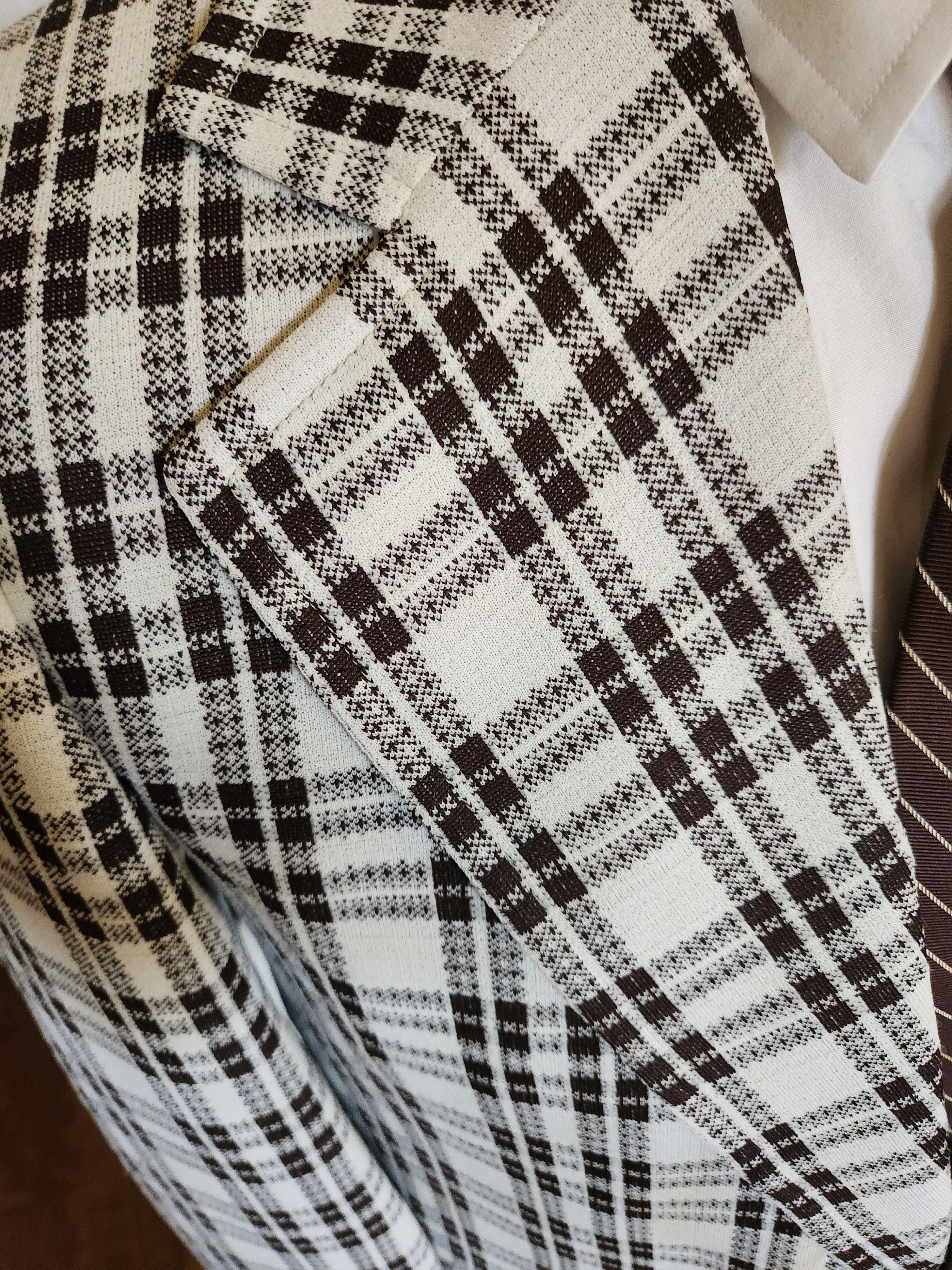 Other Vtg 60's Vincent Marcello Plaid Blaze Blazer Size 40R - 3 Thumbnail