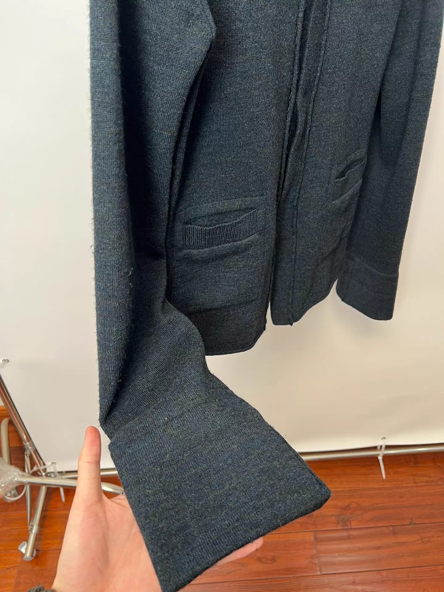 Yohji Yamamoto Yohji Yamamoto YS variegated wool ext sleeve cardigan JPN Size US L / EU 52-54 / 3 - 4 Thumbnail
