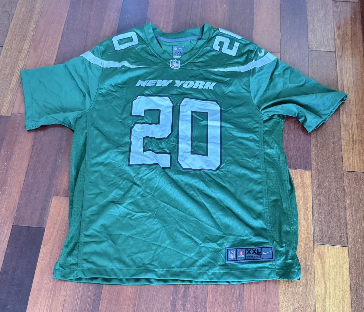 Nike Breece Hall New York Jets NFL Nike Jersey Size US XXL / EU 58 / 5 - 1 Thumbnail