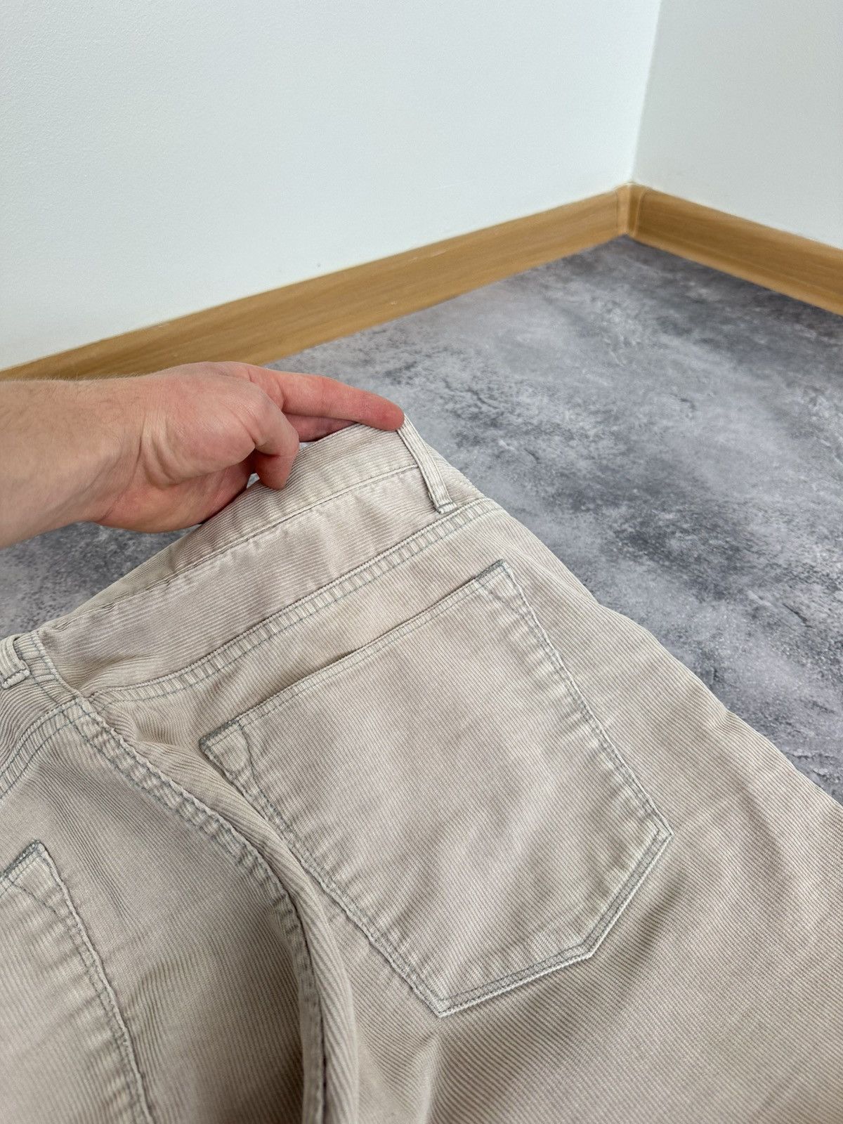 Helmut Lang Vintage Helmut Lang 2000's Archival Designer Corduroy Pants Size US 36 / EU 52 - 11 Thumbnail