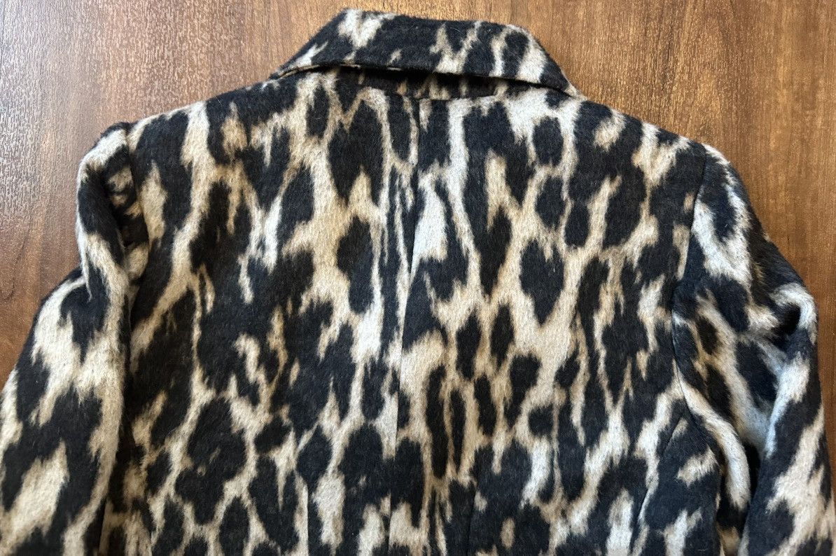 Chicos Chico’s Women’s Short FauxFur Cheetah Print Peacoat Jacket 1 Size S / US 4 / IT 40 - 10 Thumbnail