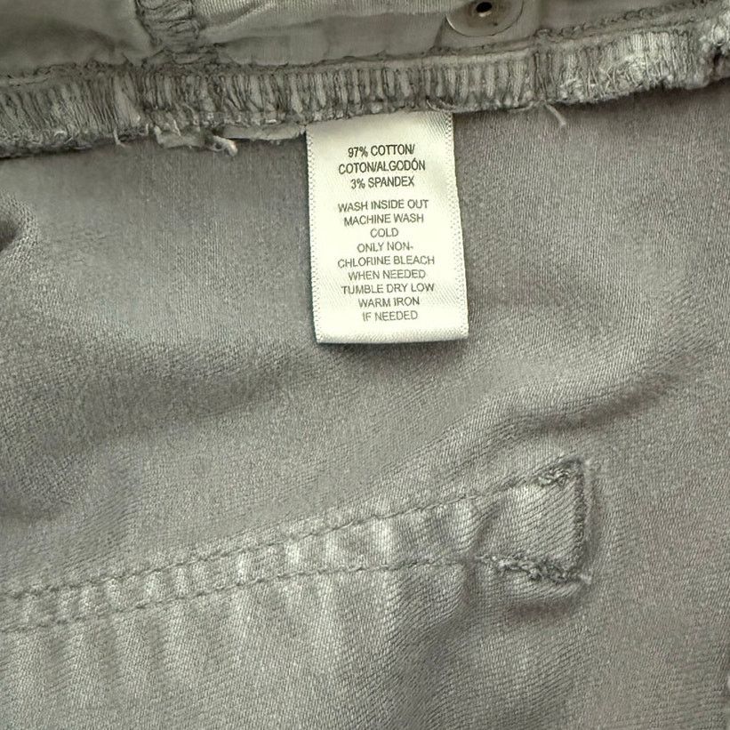 Loft Loft Skinny Crop Gray Jeans Size 26/2 Size 26" / US 2 / IT 38 - 4 Thumbnail