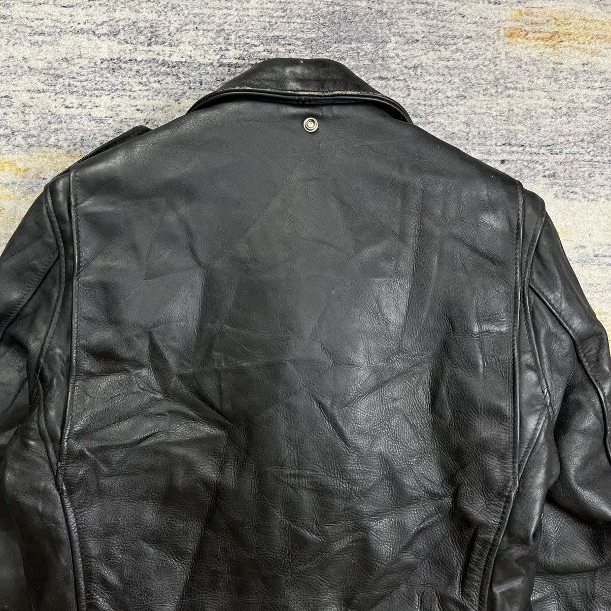 Schott Vintage Schott 613US One Star double riders leather jacket Size US M / EU 48-50 / 2 - 10 Thumbnail