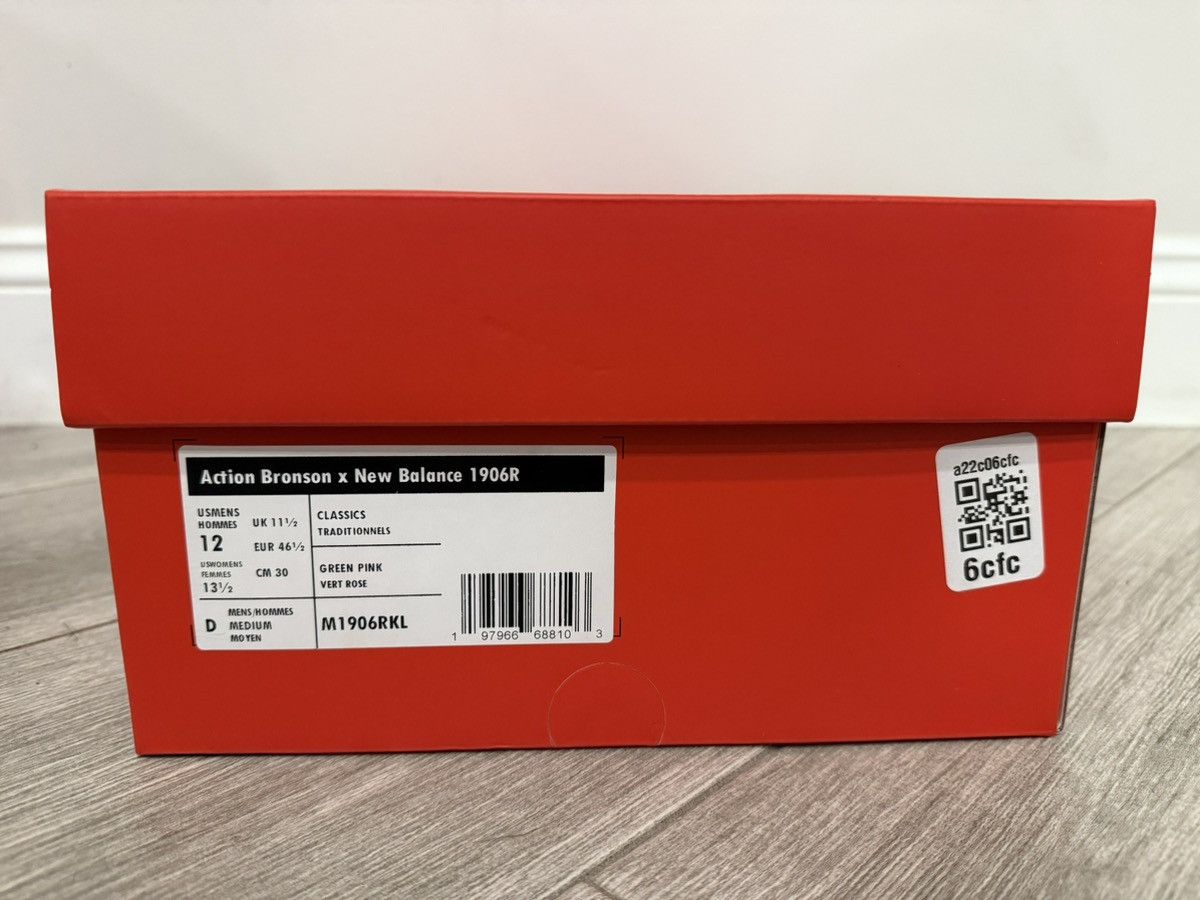Action Bronson × New Balance Action Bronson New Balance 1906R Rosewater Green Pink Sz 12 Size US 12 / EU 45 - 13 Thumbnail