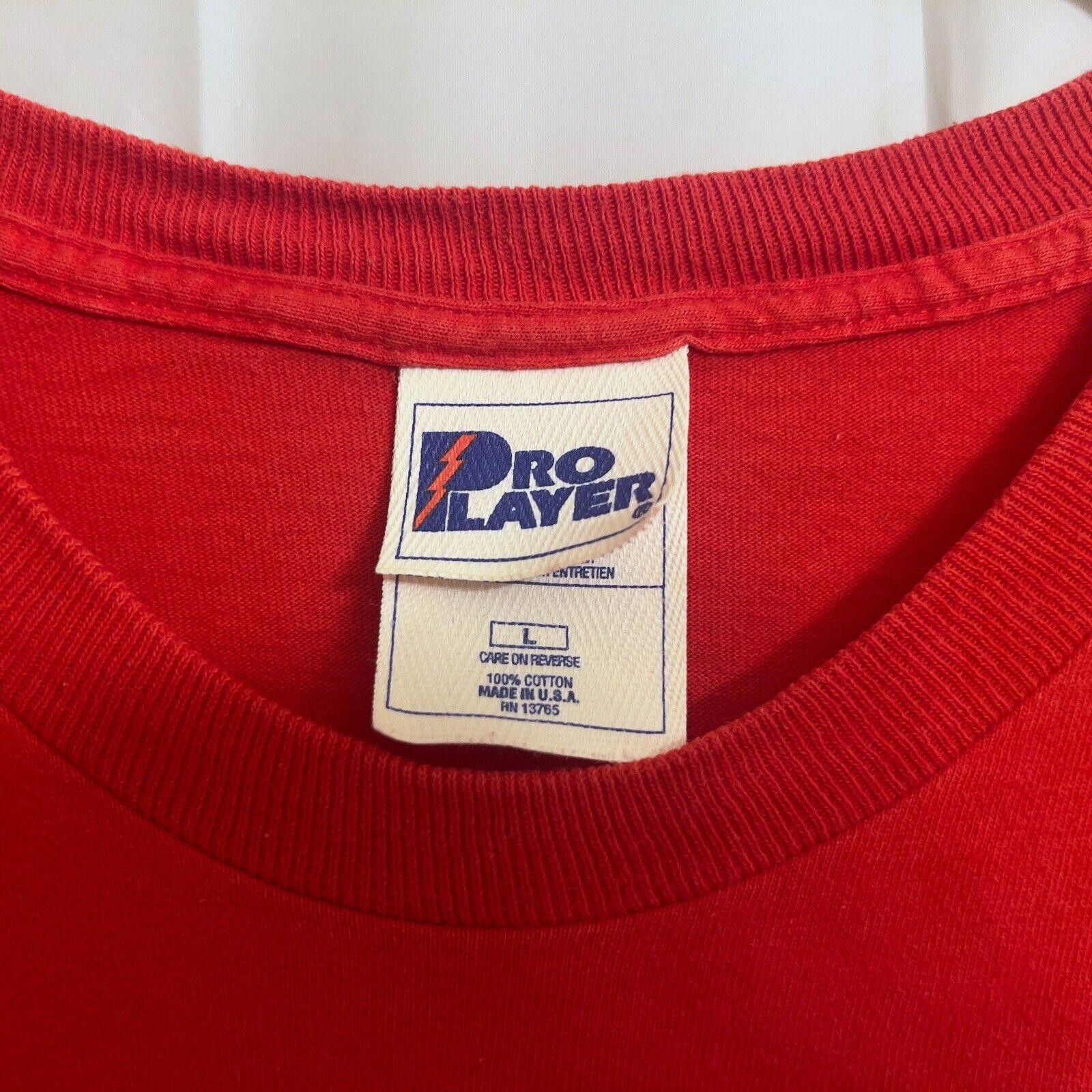 Designer Pro Player Detroit Red Wings 1998 Stanley Cup T-Shirt Large Size ONE SIZE - 4 Thumbnail