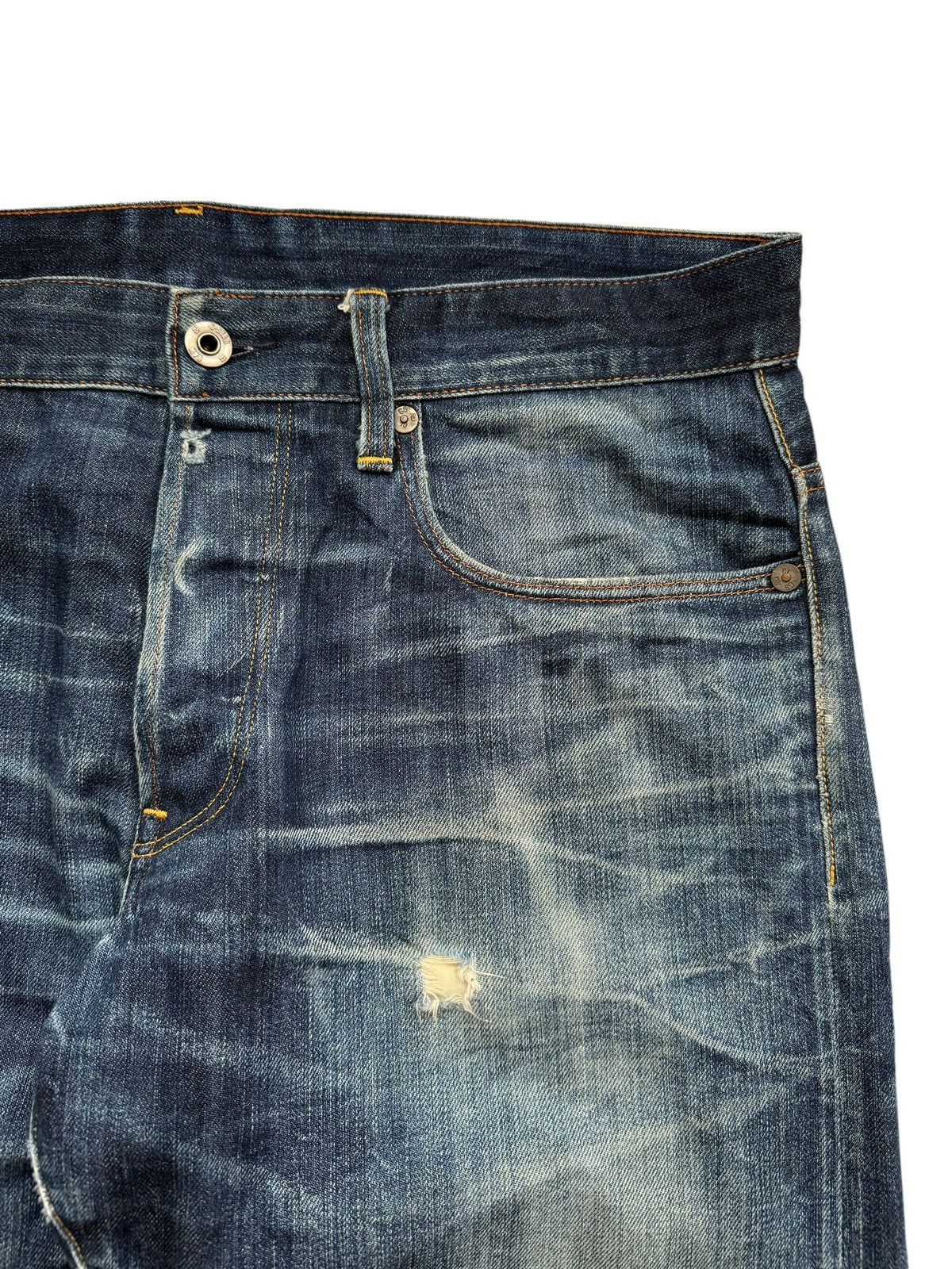 G-Star 💸LASTDROP💸 G-Star Raw Distressed Fly Button Faded Jeans Size US 36 / EU 52 - 4 Thumbnail