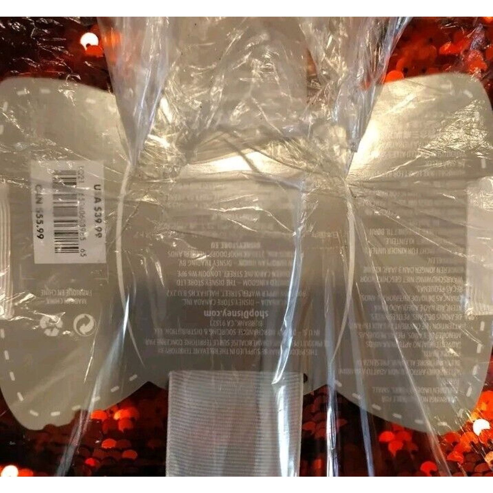 Disney NEW Disney Minnie Mouse Reversible Sequin Hooded Throw 70X40 Size ONE SIZE - 4 Thumbnail