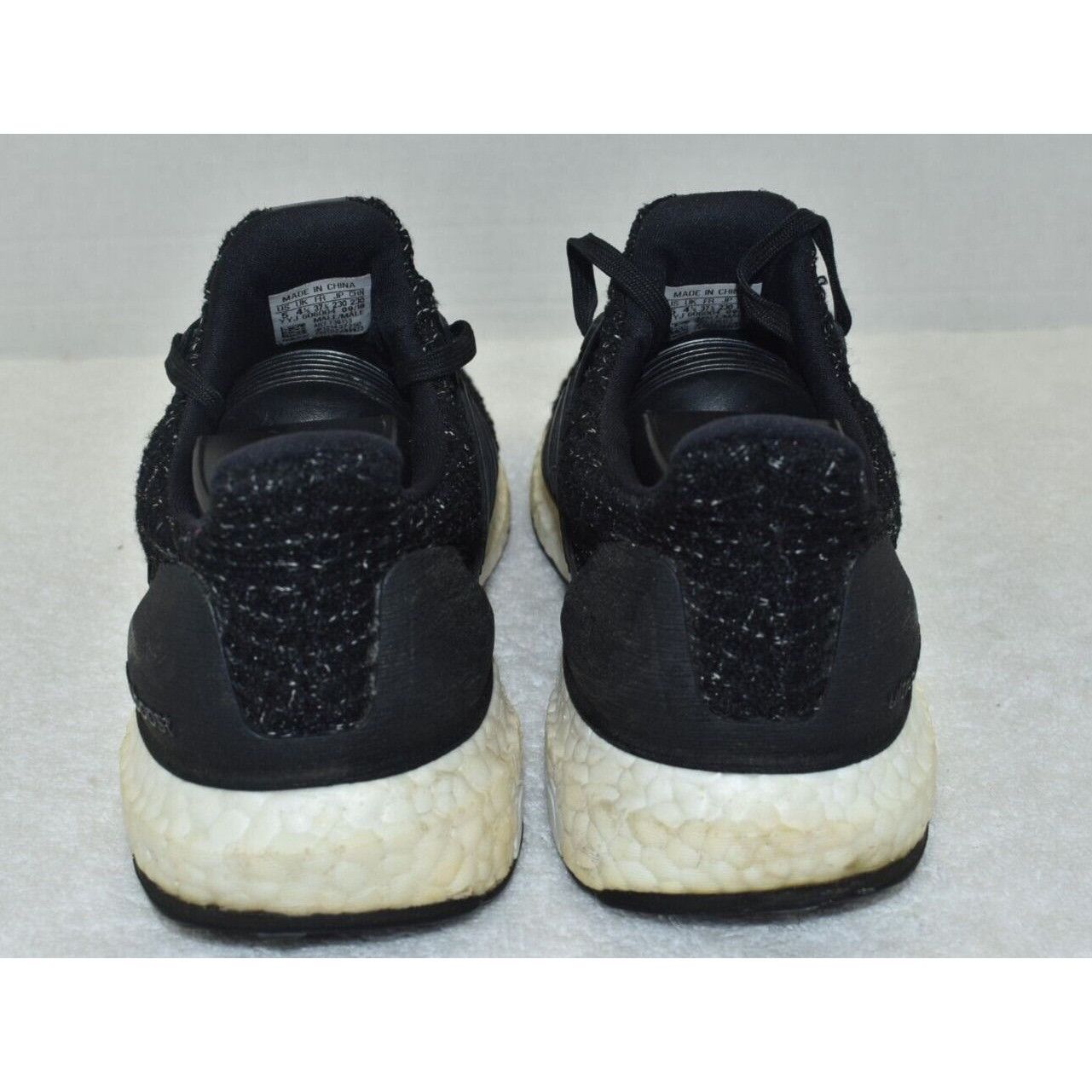 Adidas Adidas Mens UltraBoost 4.0 Running Core Black/White Speckle Size US 5 / EU 37 - 5 Thumbnail
