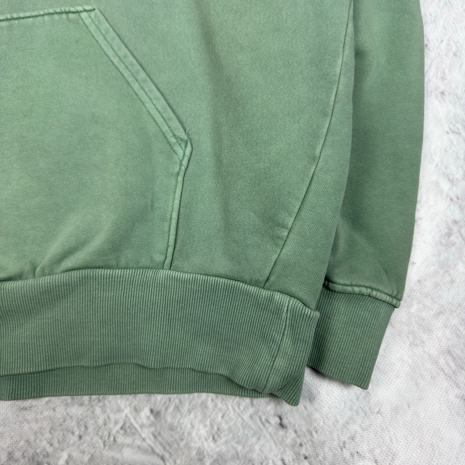 Weekday Weekday Alisa Women Moss Green Cotton Fleece Pullover Hoodie Size XS / US 0-2 / IT 36-38 - 5 Thumbnail