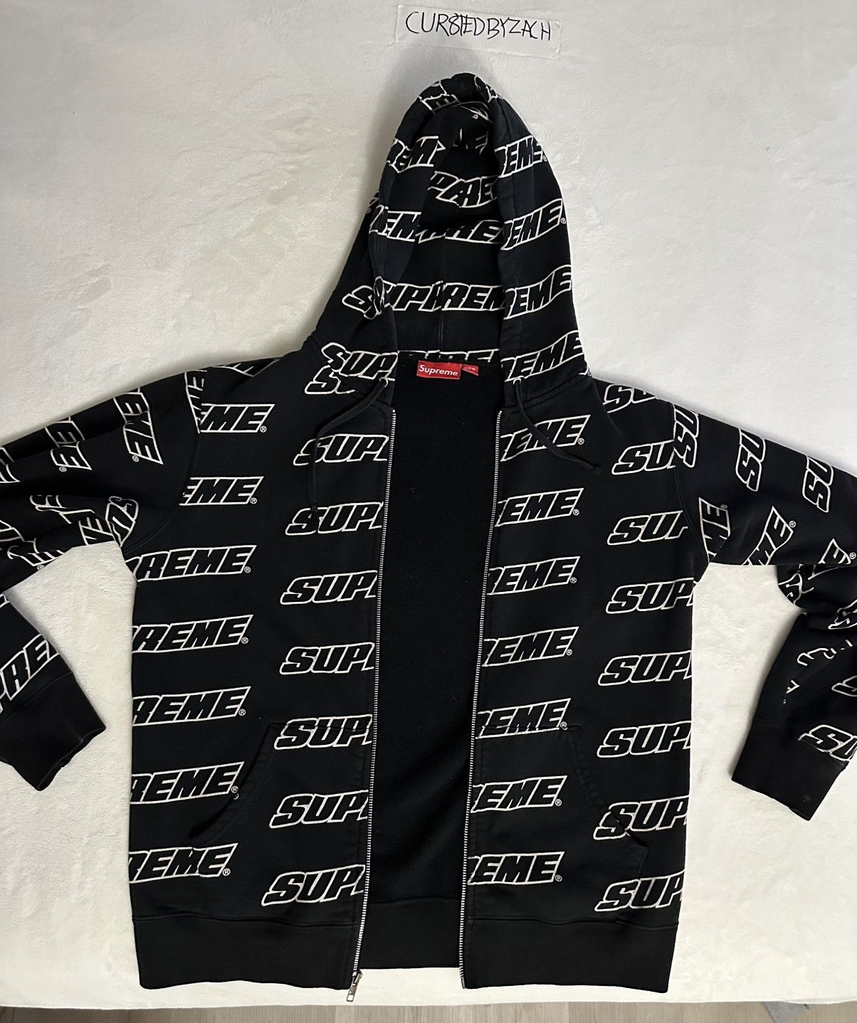 Supreme 2006 Supreme X Ari Marcopoulos All Over Print Hoodie