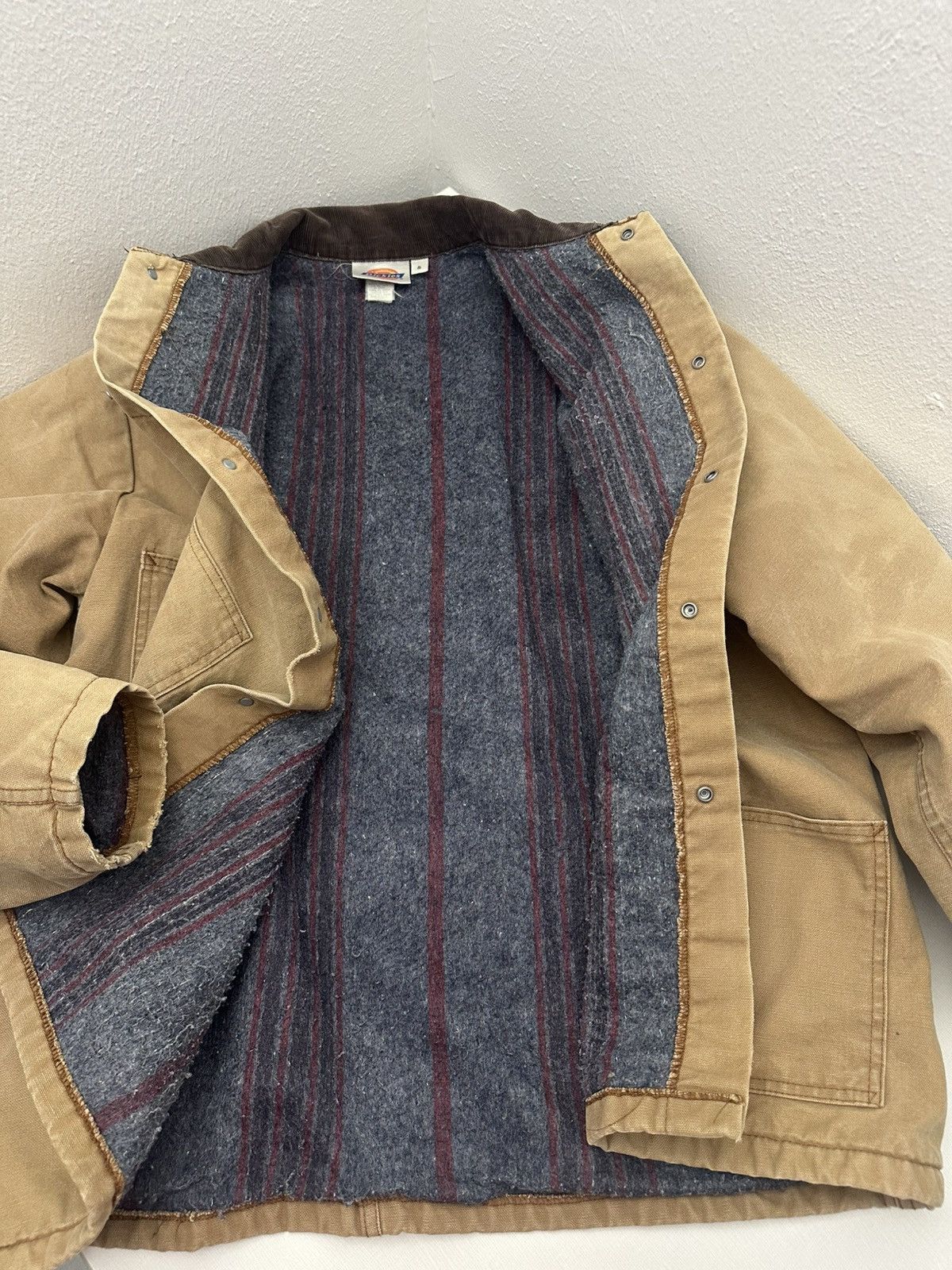 Dickies VTG 90s Dickies Chore Jacket 48 Duck Canvas Blanket Lined Size US XL / EU 56 / 4 - 6 Thumbnail