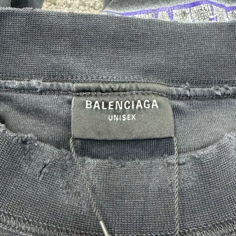 Balenciaga Balenciaga Black washed short-sleeve Size US L / EU 52-54 / 3 - 5 Thumbnail