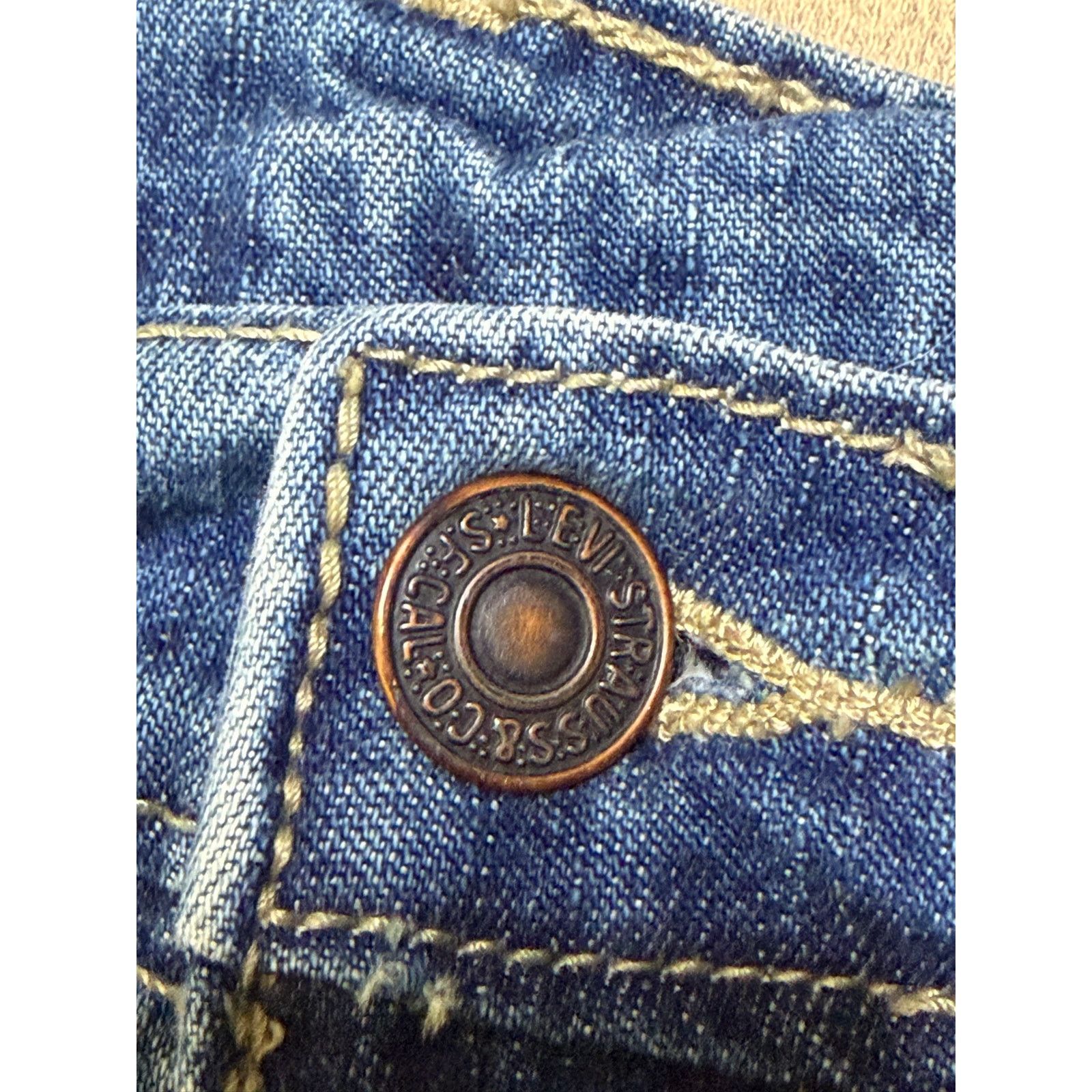 Levi's Vintage Levi’s Orange Tab Jeans Women’s 26x28 Blue Denim Y2K Size 26" / US 2 / IT 38 - 11 Thumbnail