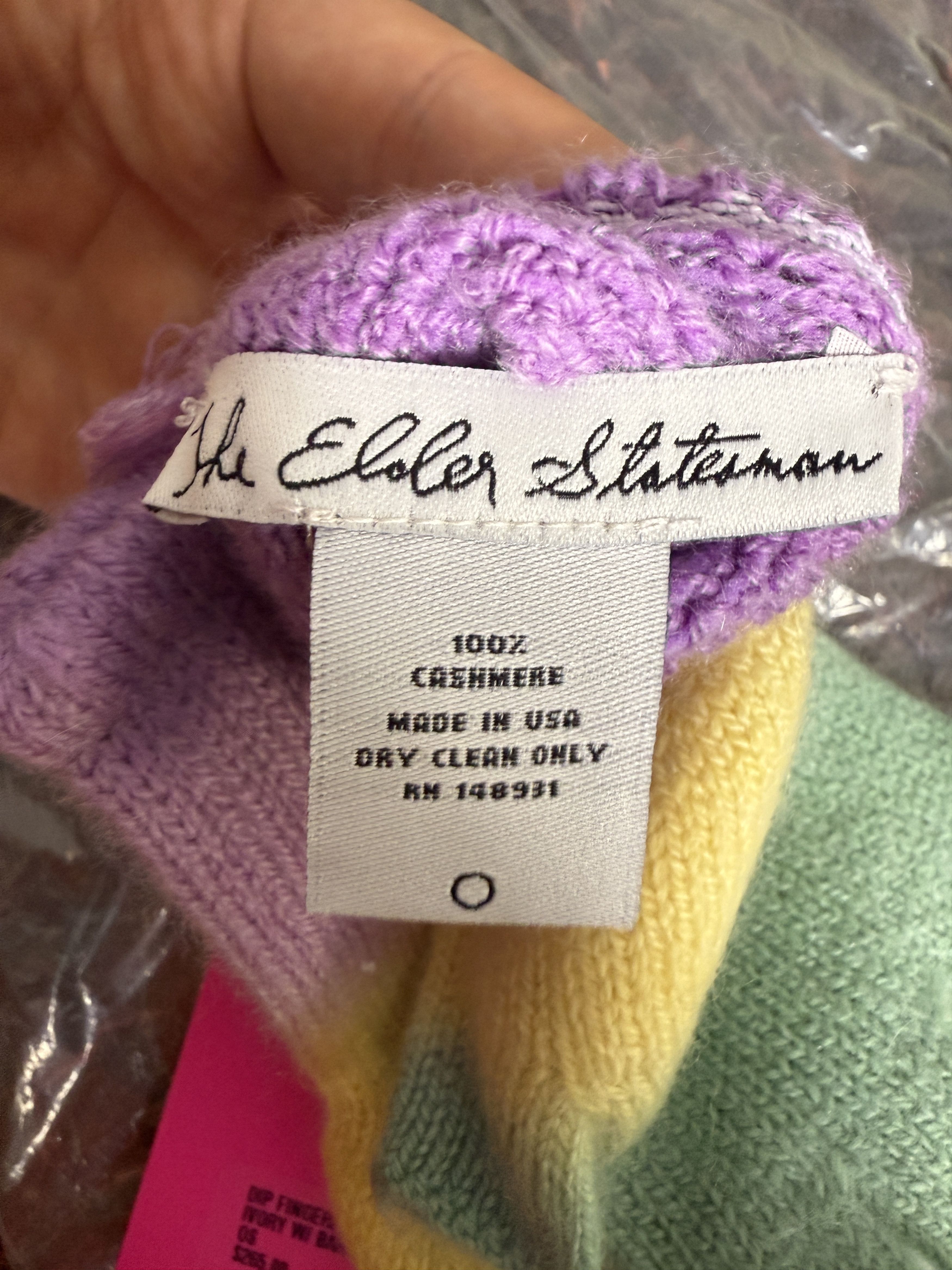 The Elder Statesman $265 The Elder Statesman Cashmere Dip Fingerless Gloves Size ONE SIZE - 6 Thumbnail