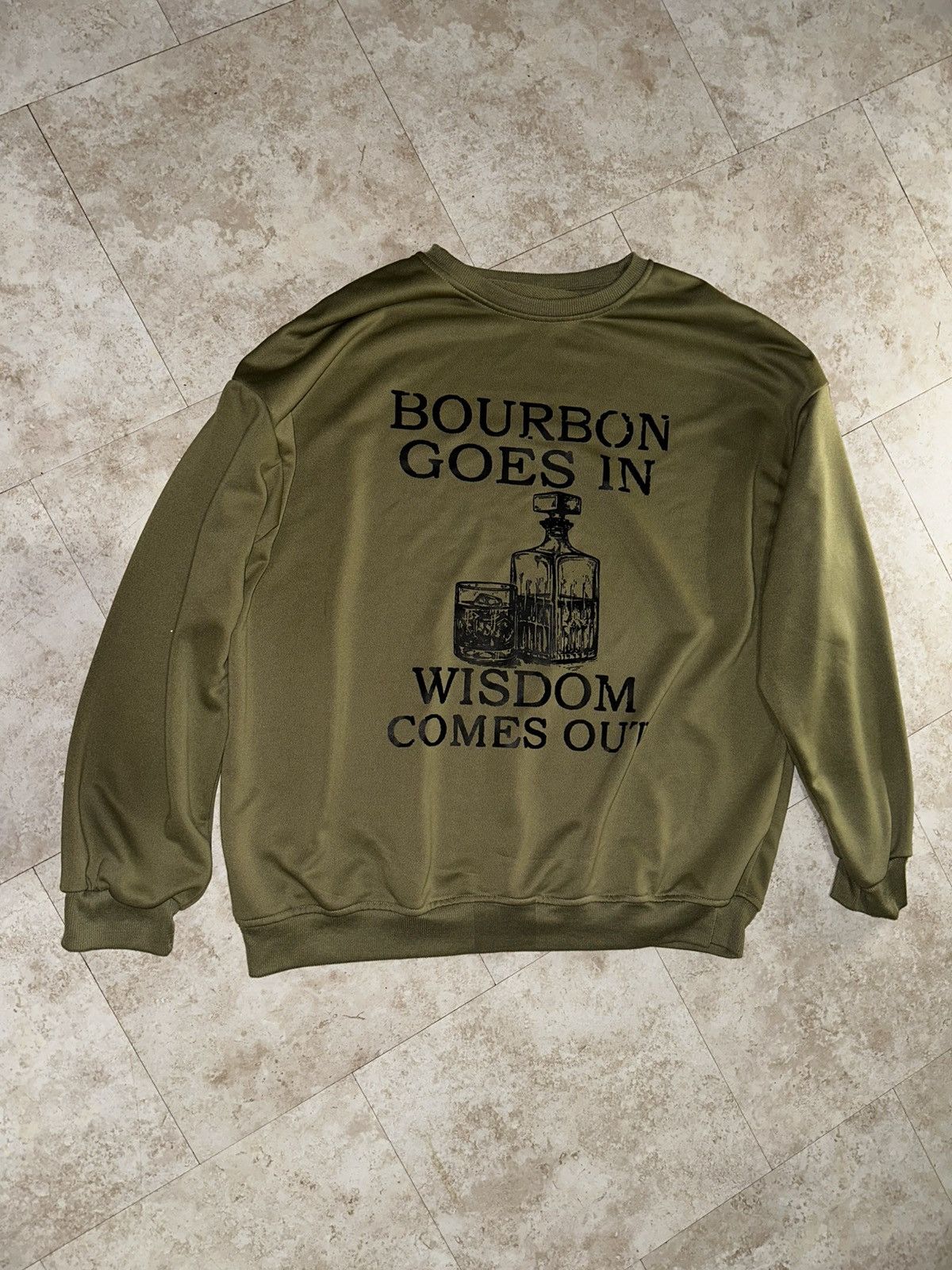 Vintage Drinking sweat shirt Size US XL / EU 56 / 4 - 1 Thumbnail