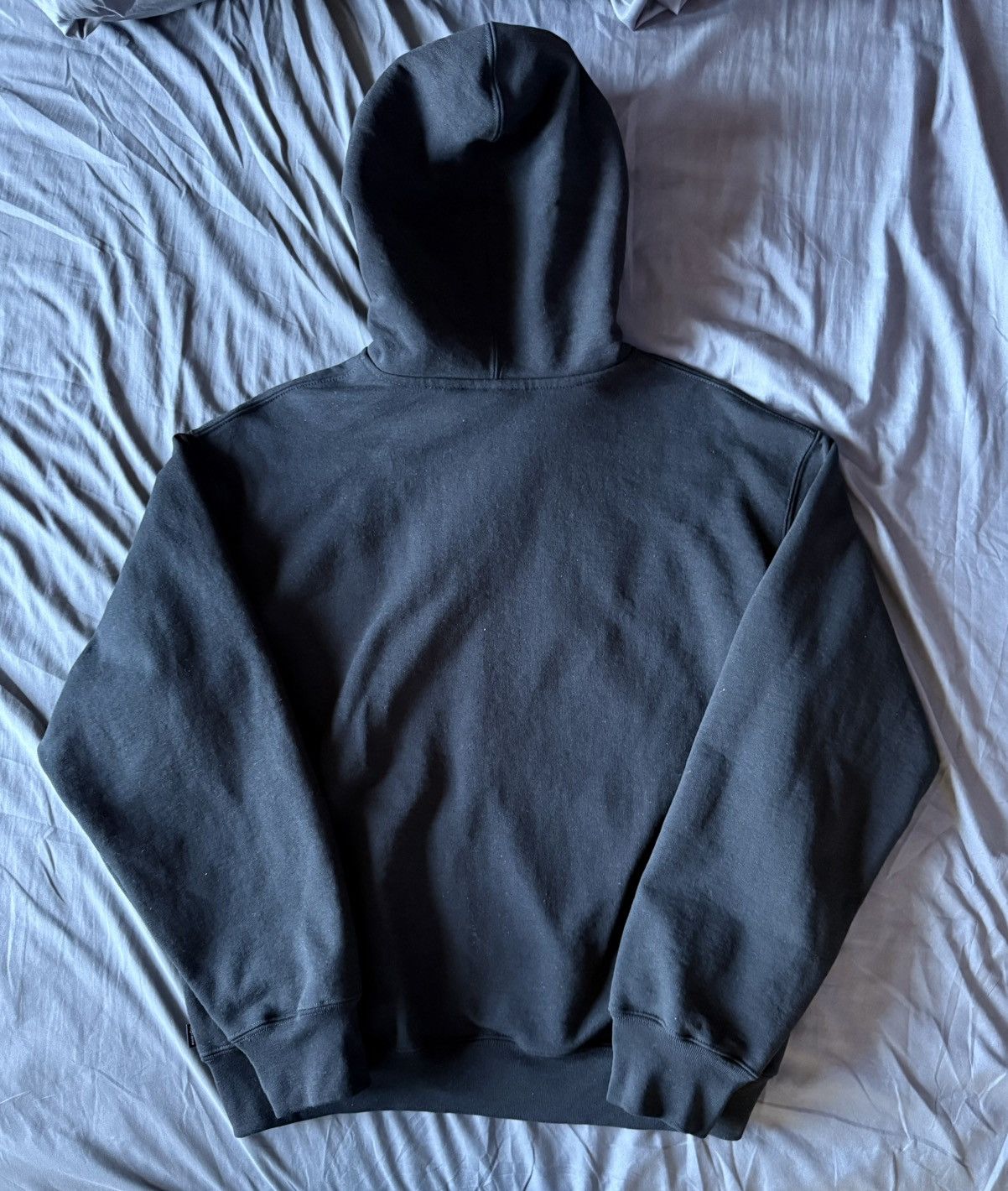 Supreme SUPREME (SS25) black applique zip up Size US M / EU 48-50 / 2 - 7 Thumbnail
