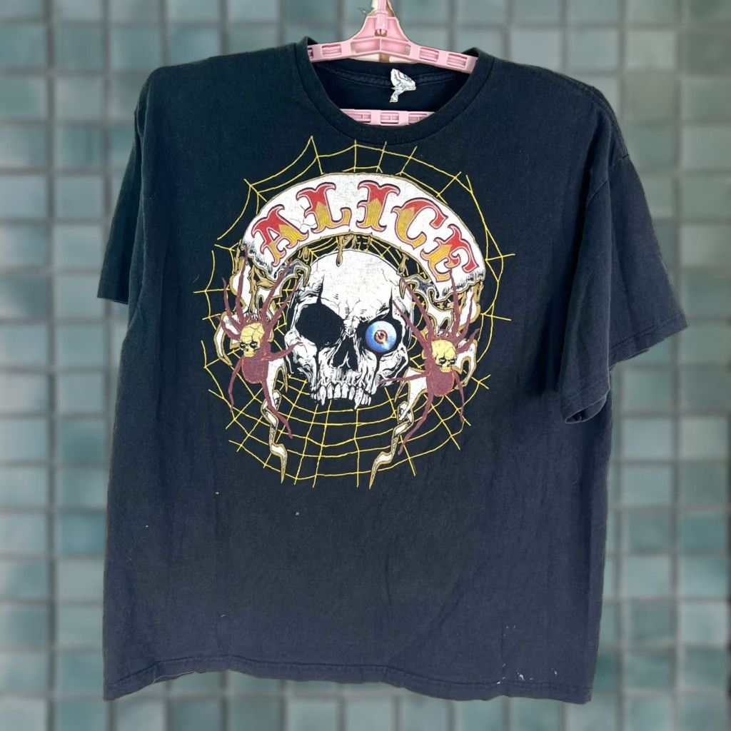 Delta Alice Raise The Dead Tour 2013 T-Shirt Adult 2XL Black Graphic Print Music Mens Size US XXL / EU 58 / 5 - 1 Thumbnail