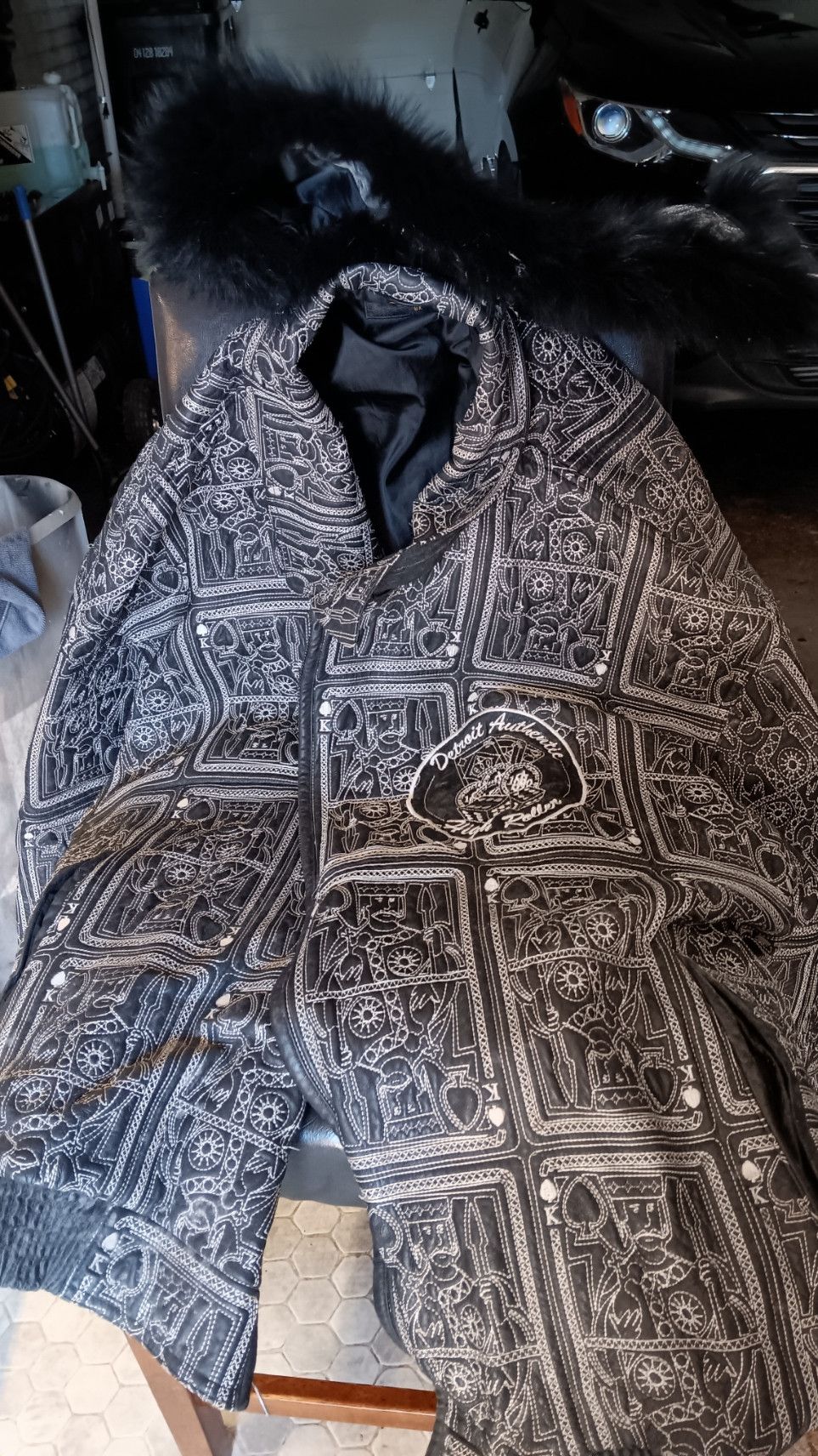 Other Detroit High Roller King of Spades.Leather. RARE 8X Size US XXL / EU 58 / 5 - 8 Thumbnail