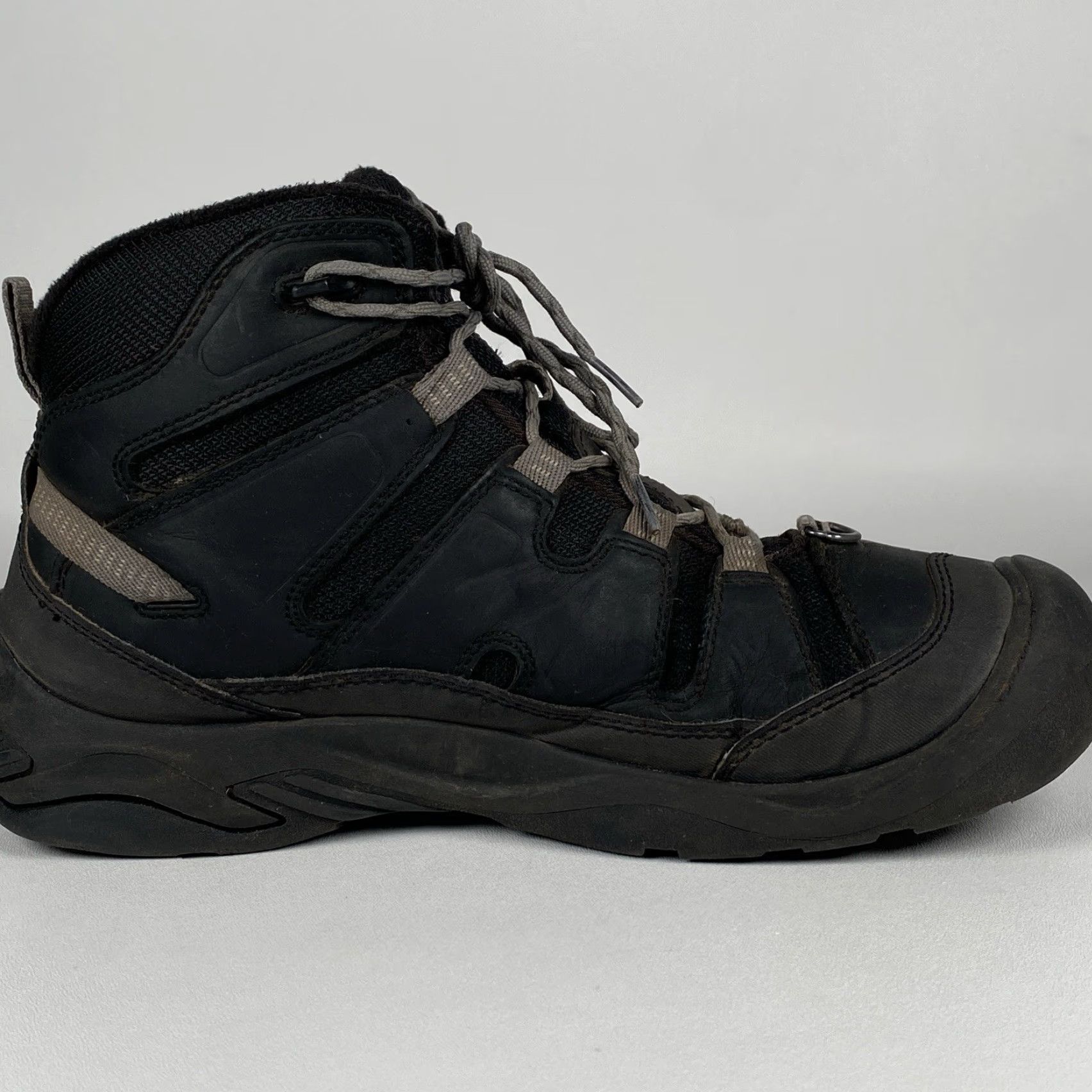 KEEN Keen Men's Circadia Mid Polar Black/Steel Grey Waterproof Winter Boots 1026762 Size US 10 / EU 43 - 5 Thumbnail
