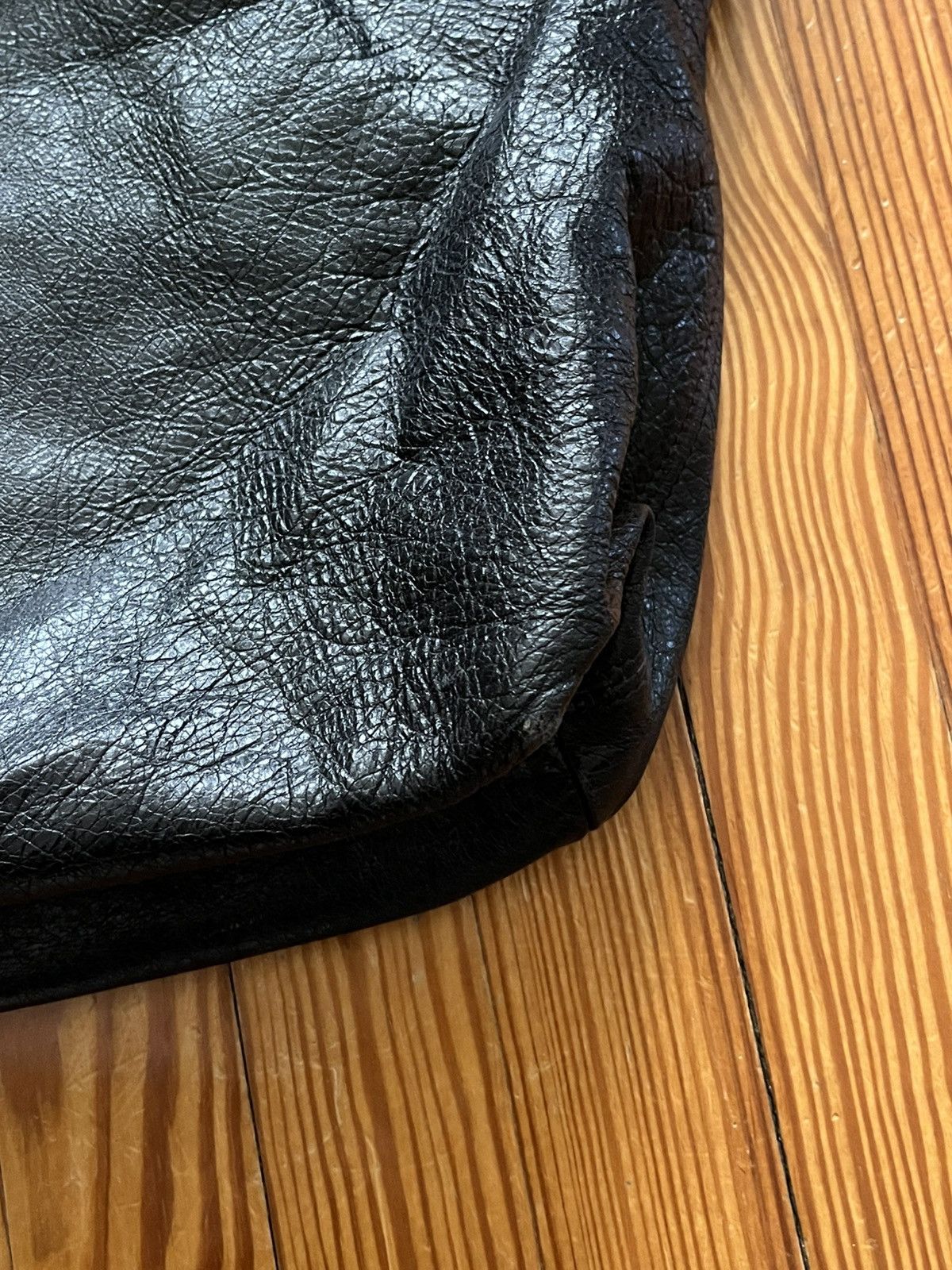 Balenciaga Grail Balanciaga SS17 Arena XL Ikea Tote Bag Leather Black Size ONE SIZE - 5 Thumbnail